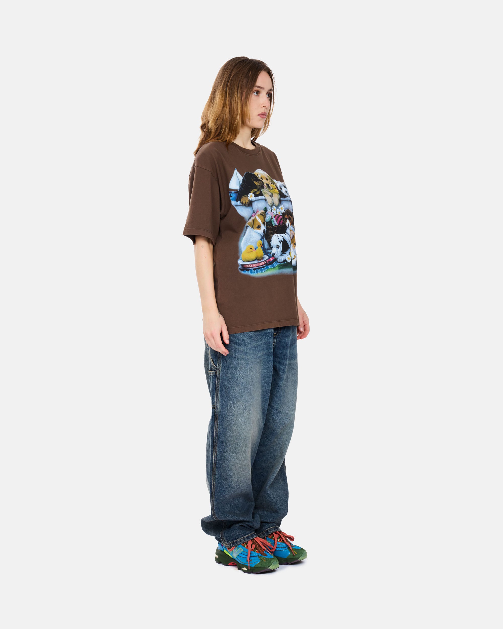 RASSVET Babies T-shirt Knit BROWN PACC17T003-BROWN