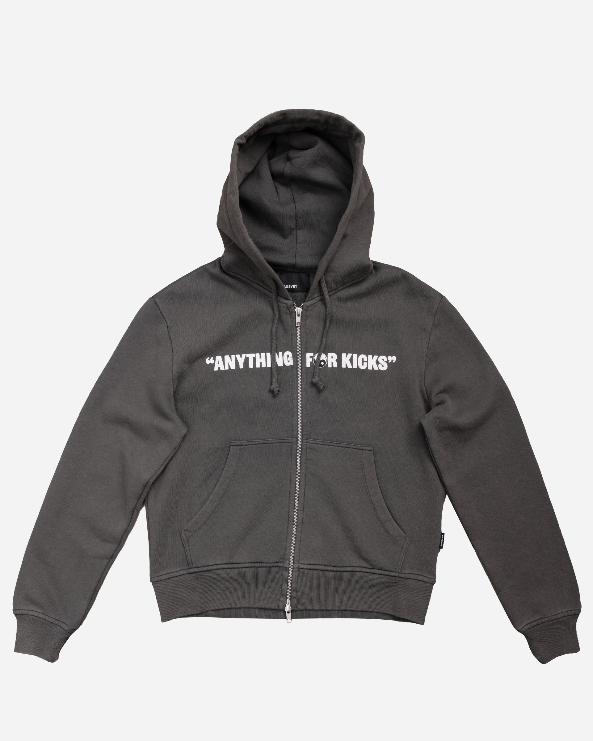 RASSVET Dojo Zip Hoodie | Black | clothing | NAKED Copenhagen