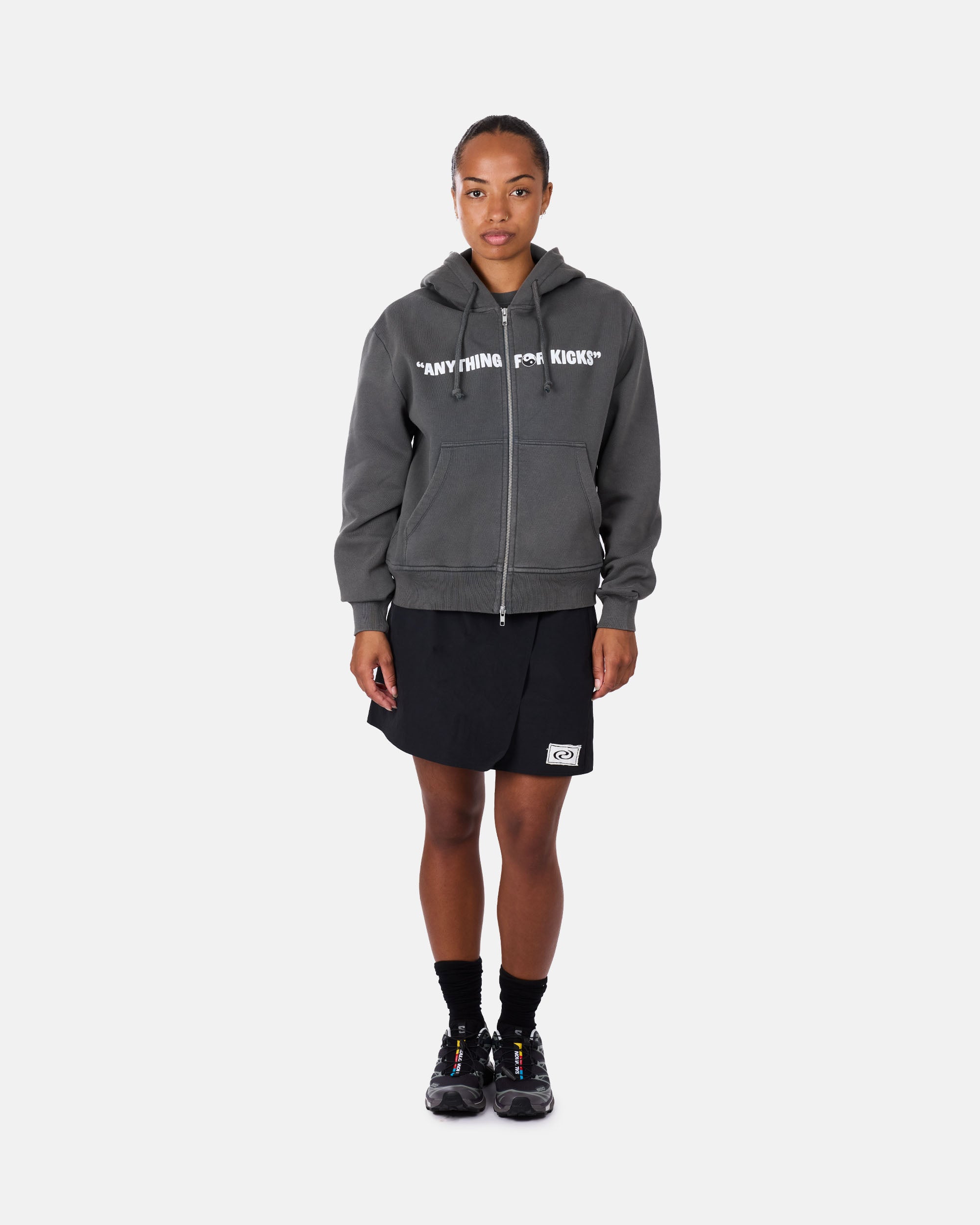 RASSVET Dojo Zip Hoodie | Black | clothing | NAKED Copenhagen