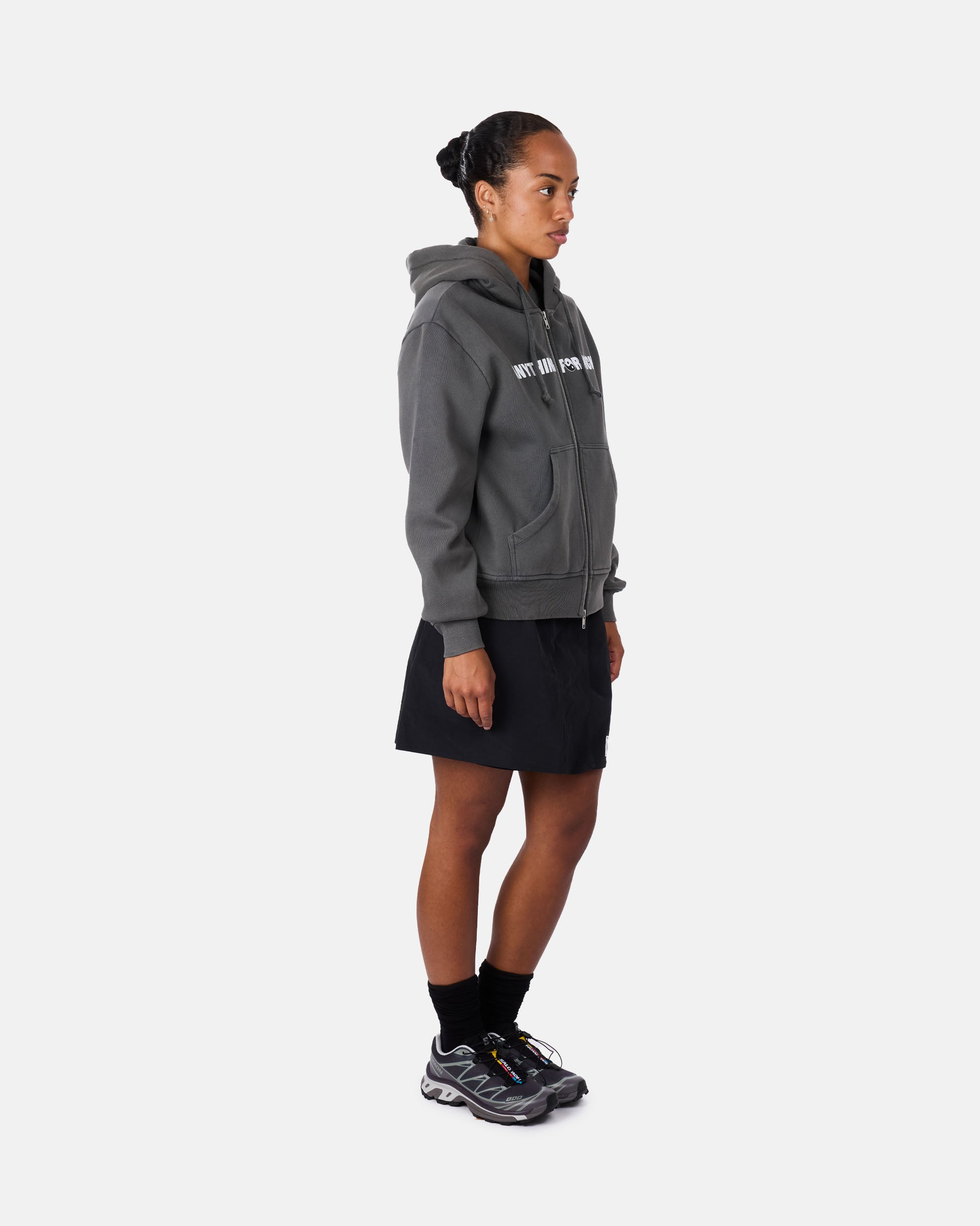 RASSVET Dojo Zip Hoodie | Black | clothing | NAKED Copenhagen