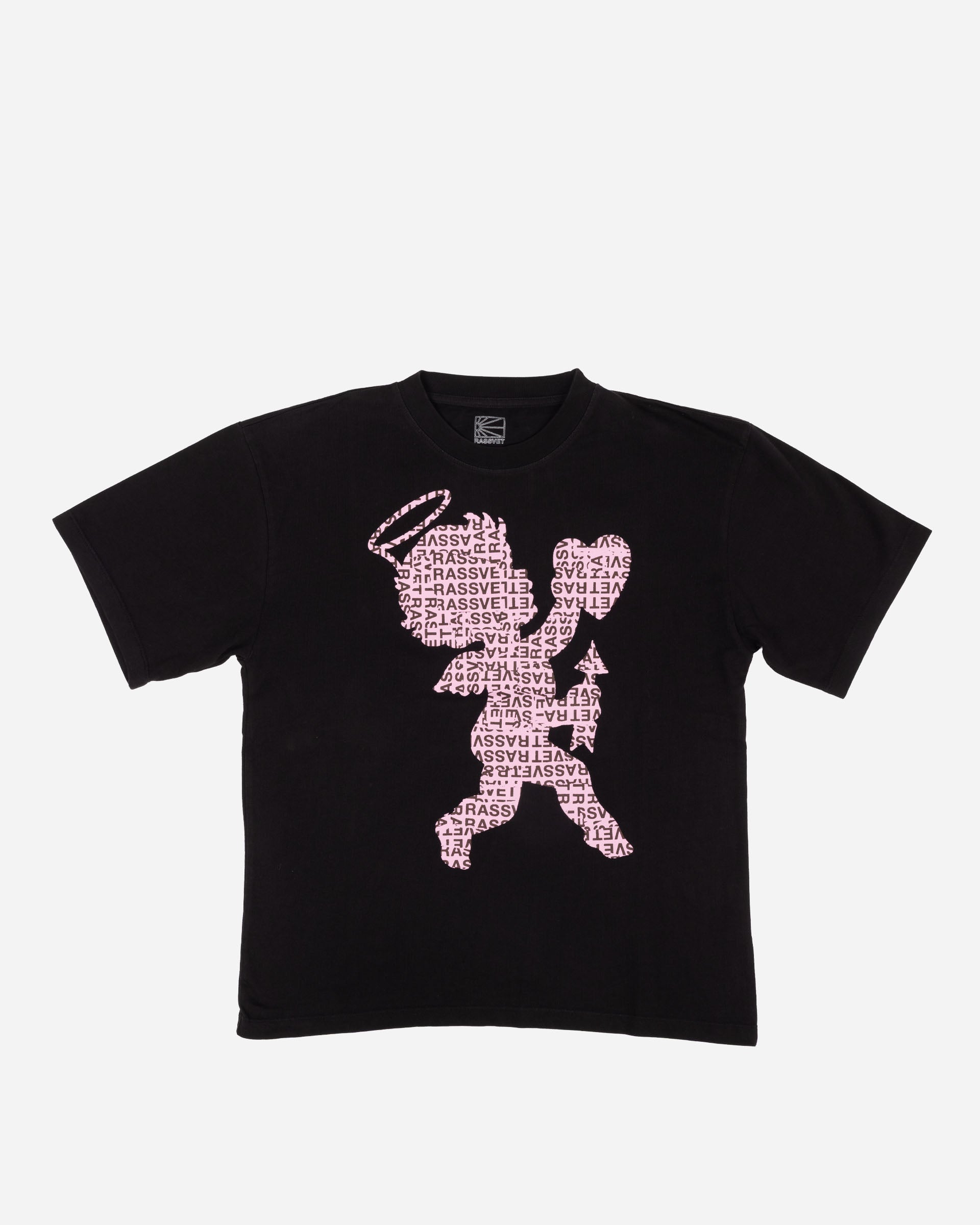 RASSVET CUPID TEE SHIRT BLACK PACC18T006