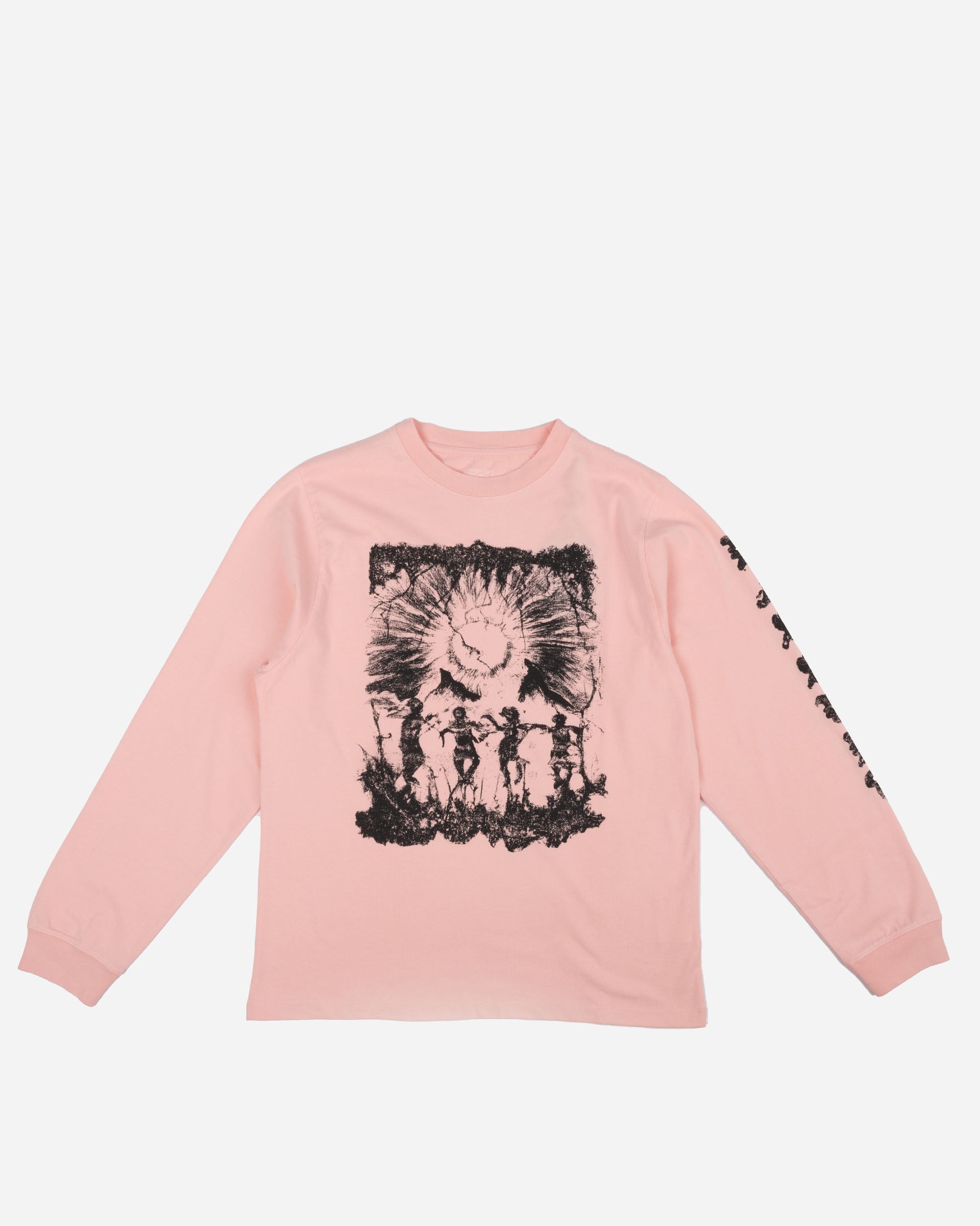 RASSVET SUN DANCE LS TEE SHIRT PINK PACC18T012