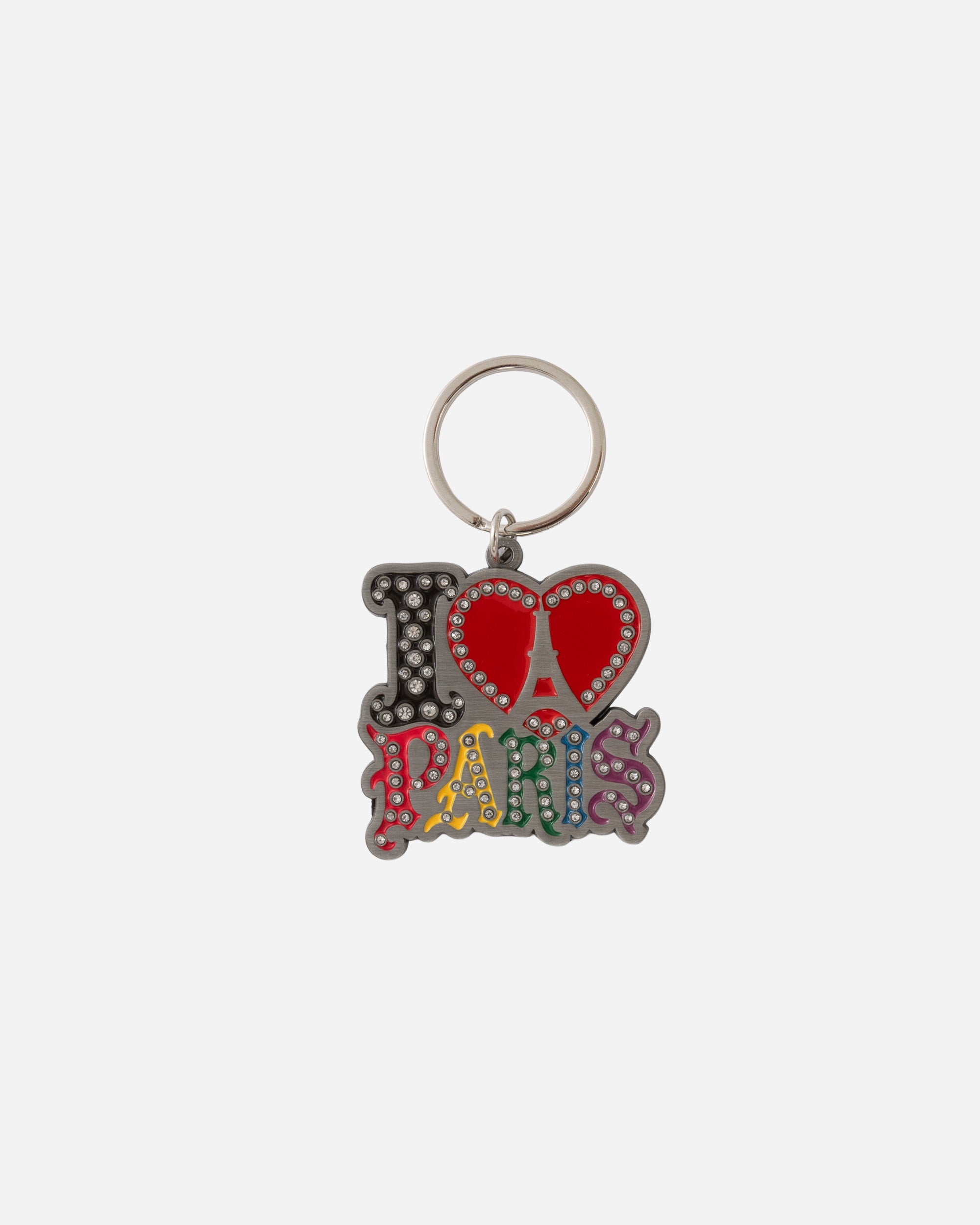 I Love Paris Keychain Metal