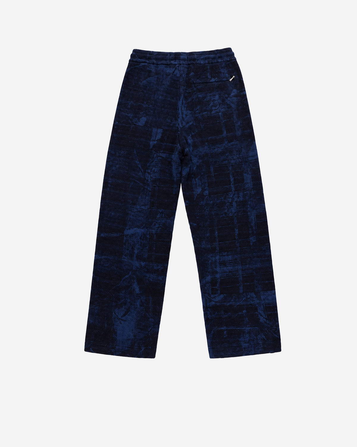 RASSVET Concealed Washed Waffle Thermal Pants BLUE PACC19P009