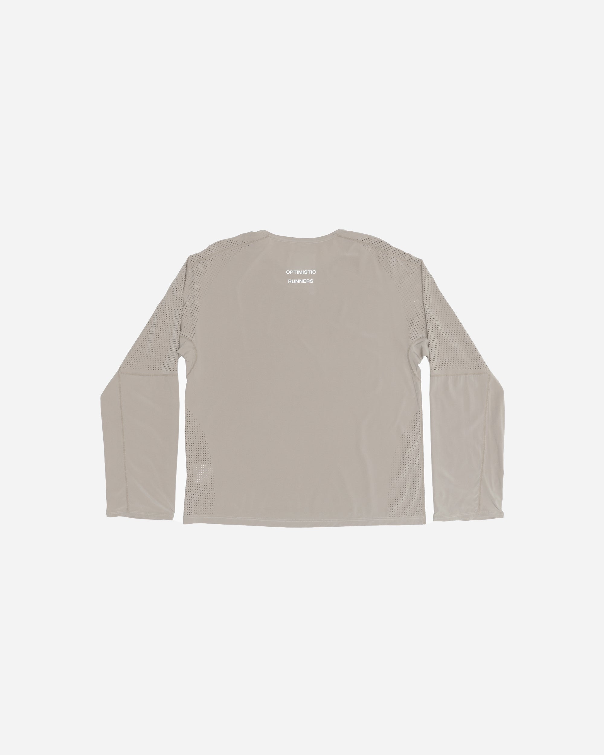 Optimistic Runners Perforated Longsleeve CAMEL PLS26CL