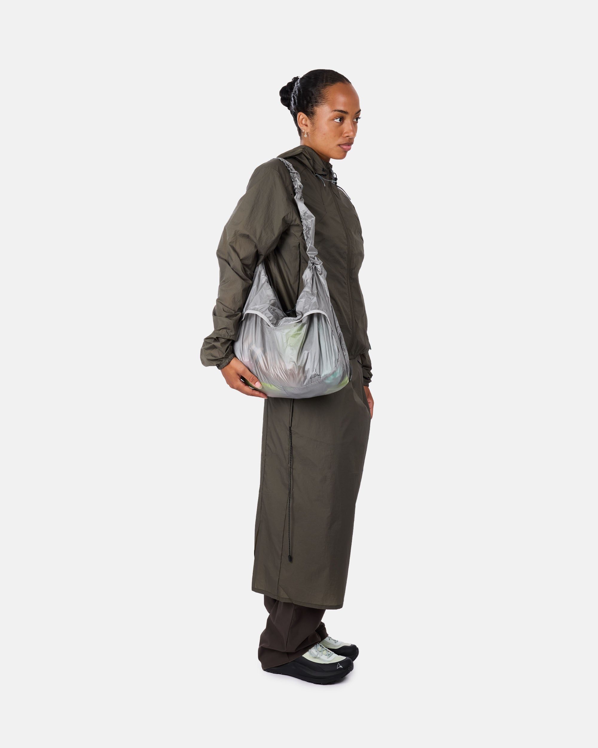 ROA Gly See Through Windbreaker Olive RBWW044FA22