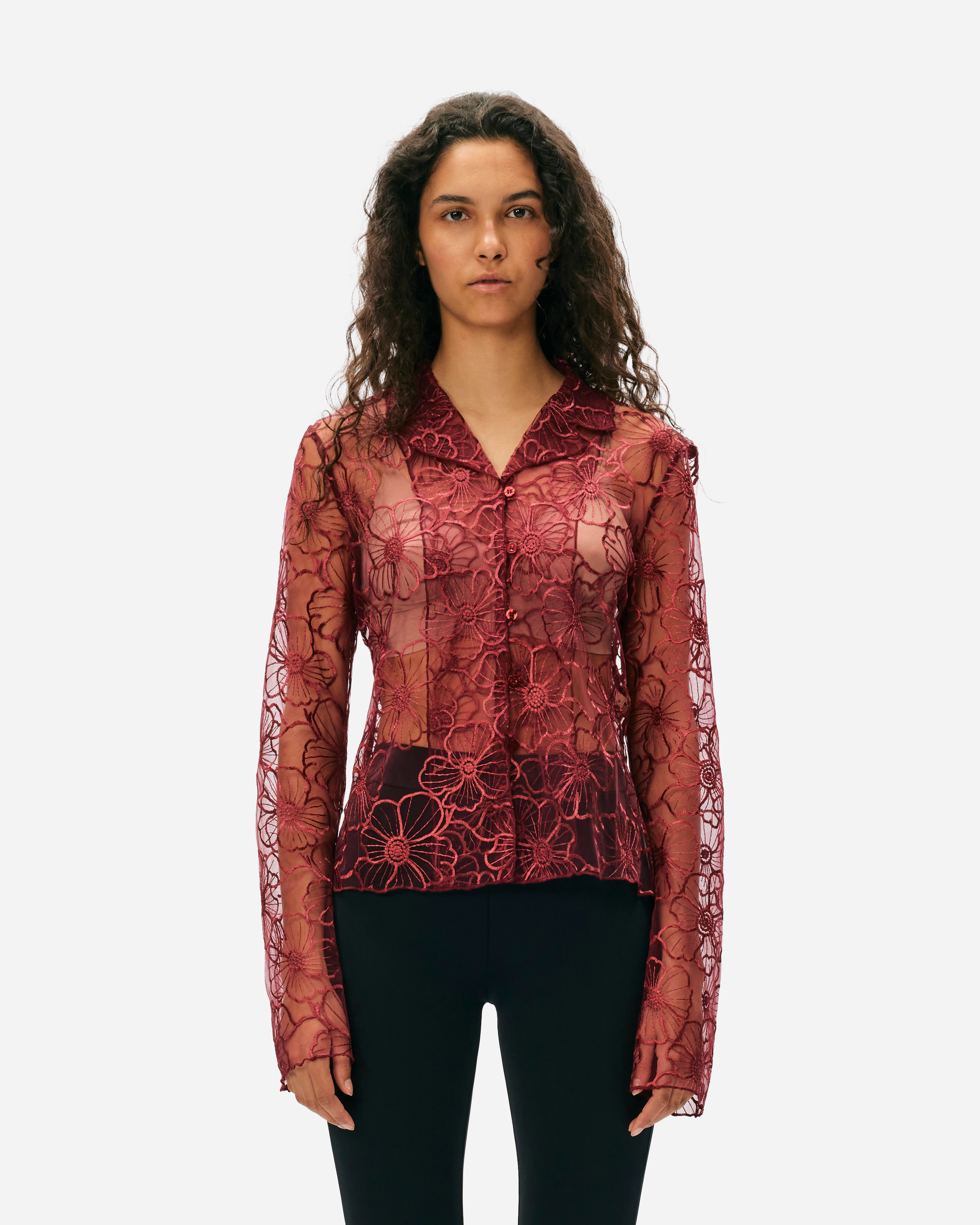 OpéraSPORT Flora Shirt GARMENT ROSE S45ED17