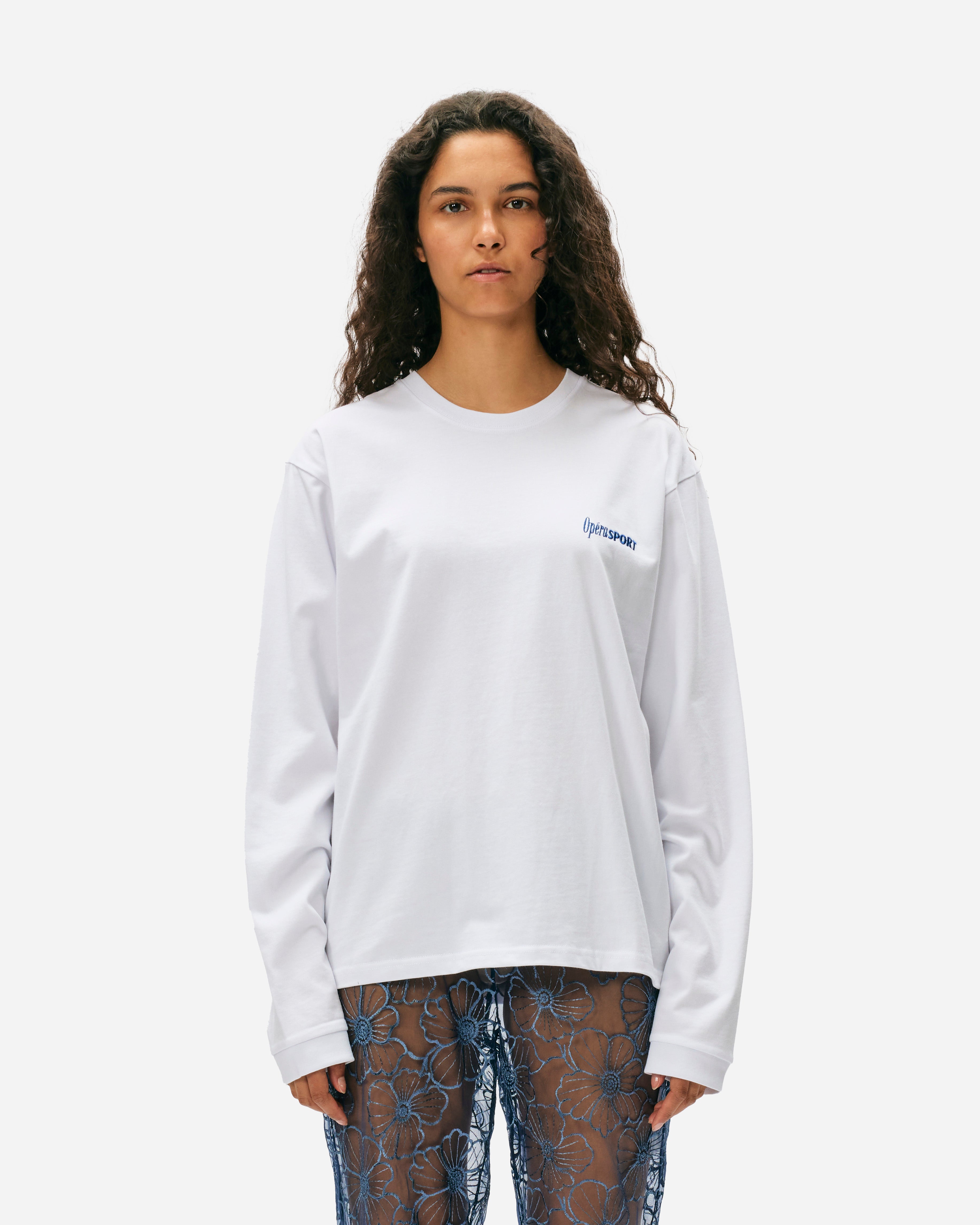 OpéraSPORT Claudette Longsleeve T-shirt WHITE S62ED17