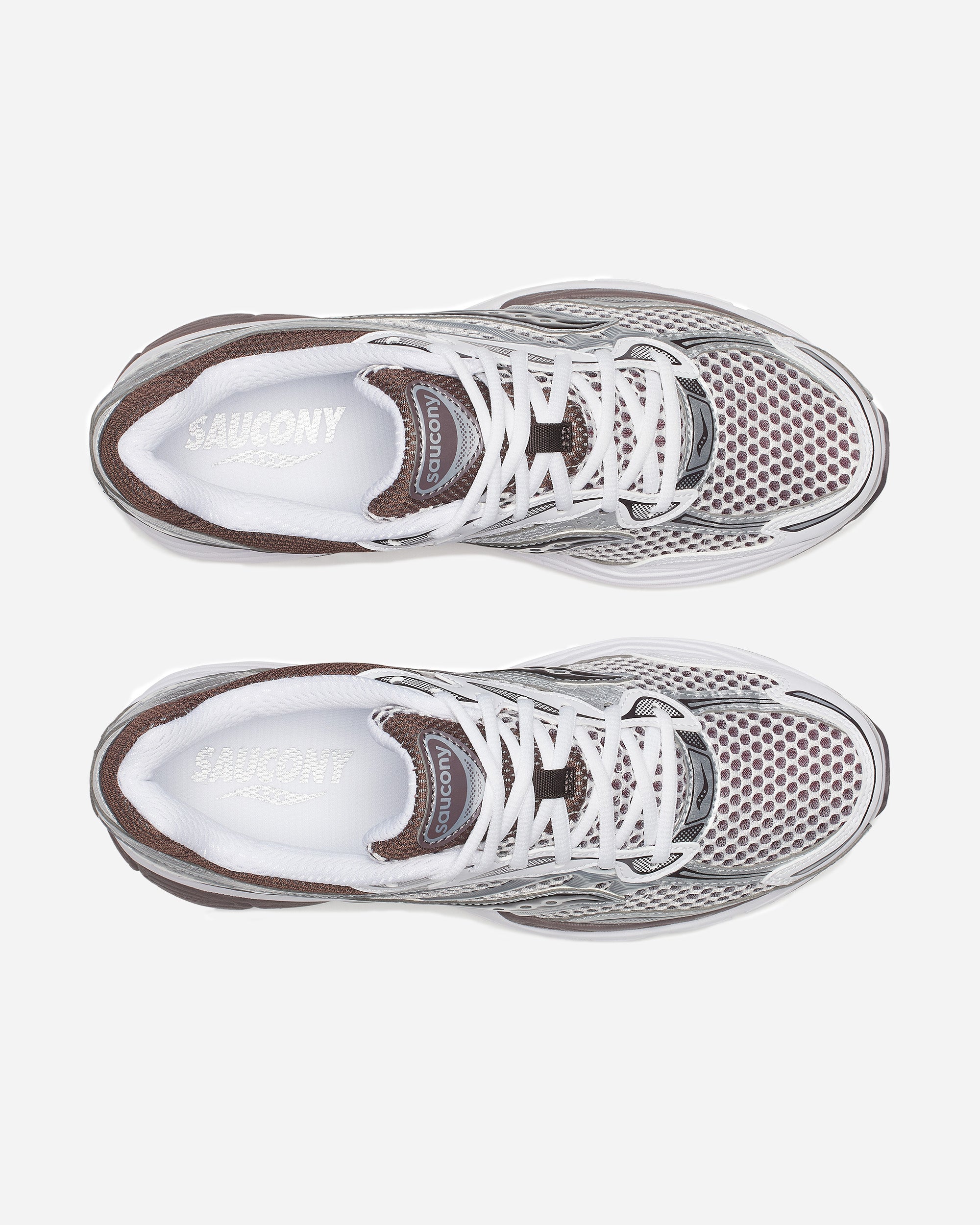 Saucony Progrid Omni 9 WHITE/BROWN S70739-57