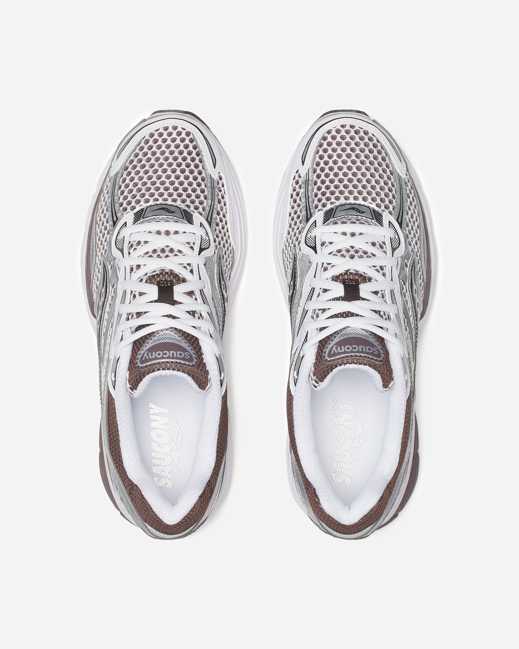 Saucony Progrid Omni 9 WHITE/BROWN S70739-57