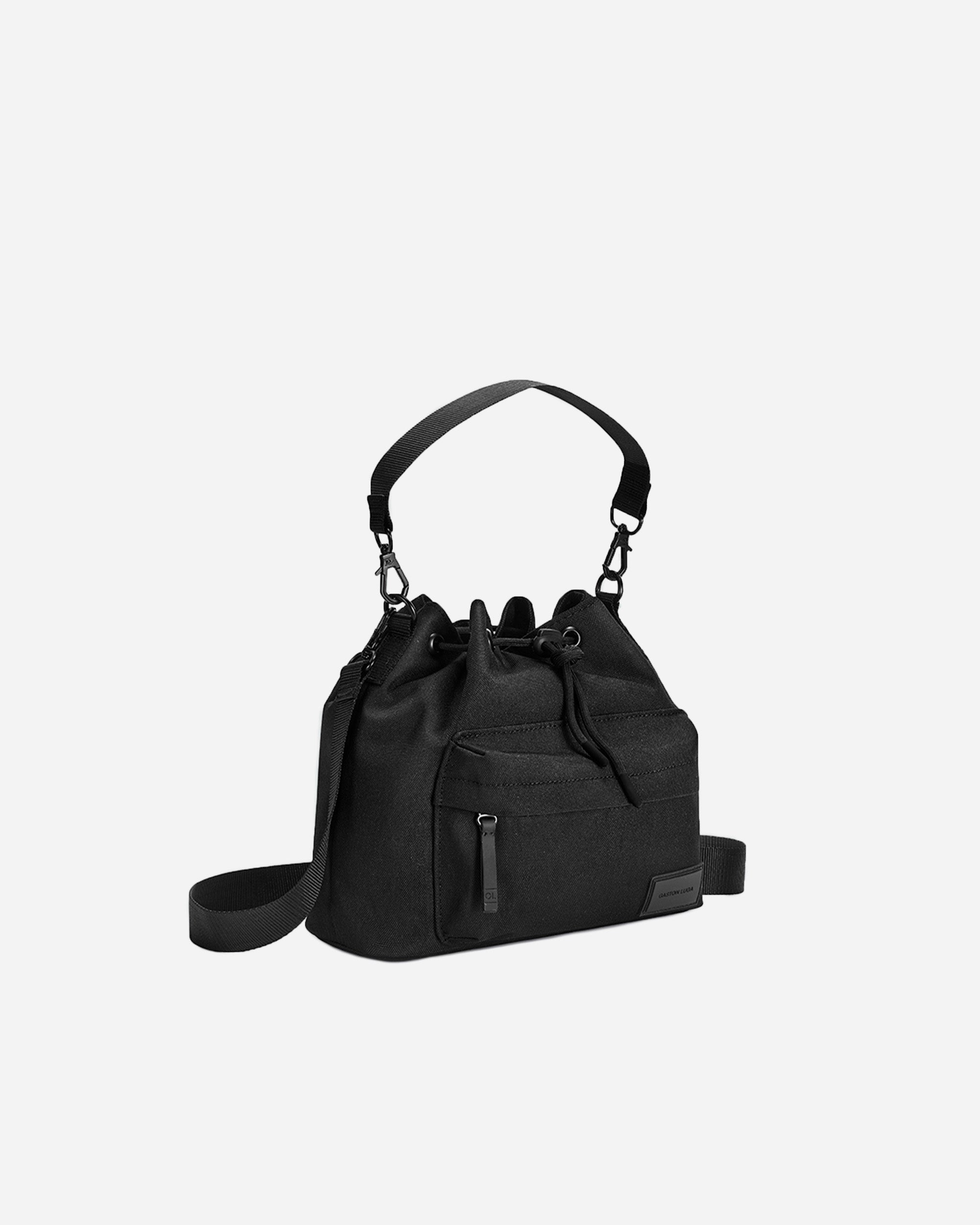 Gaston Luga Spläsh Bucket Crossbody Black SPBCBWEBK