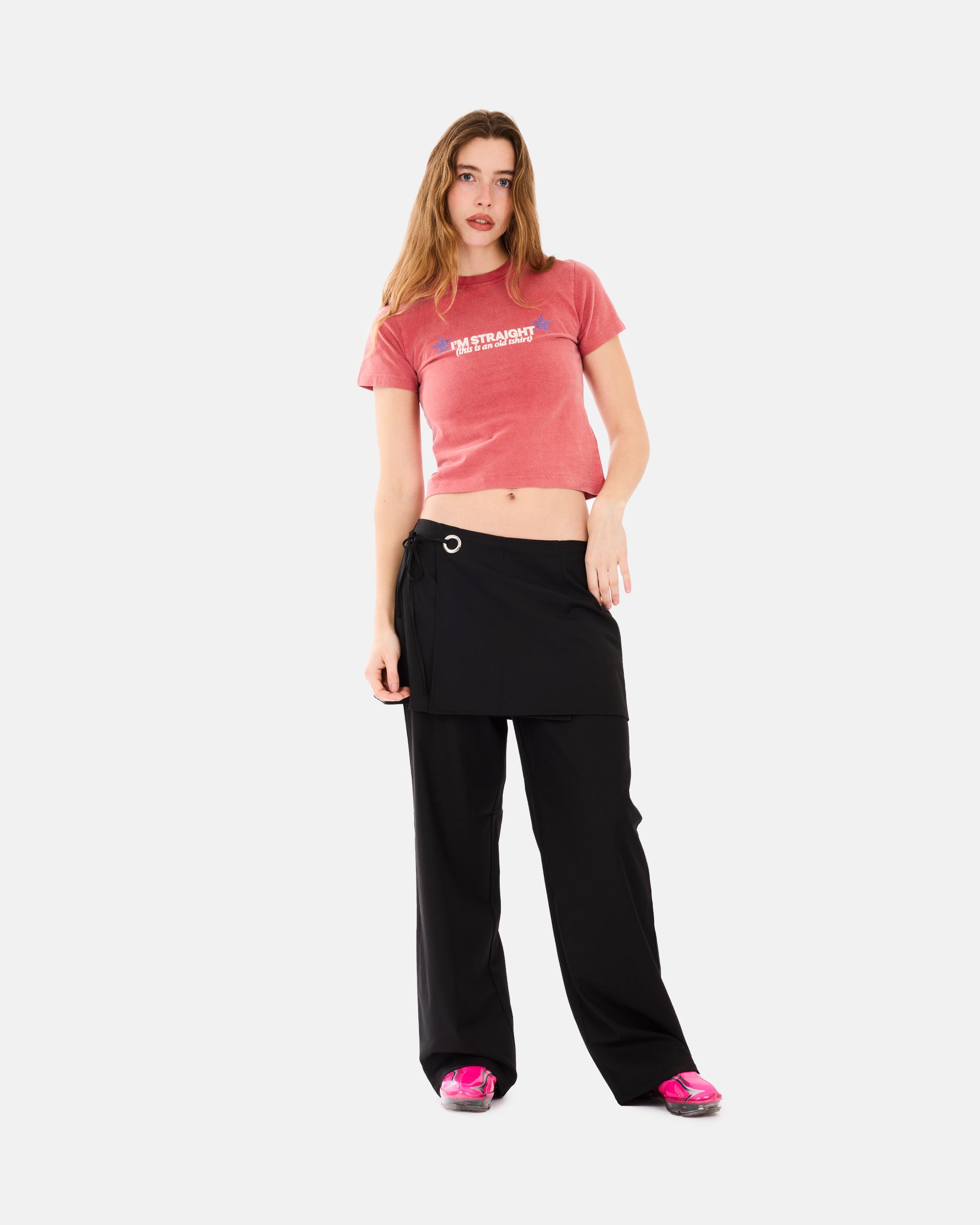 Carne Bollente Straight Up Gay OFF RED  SS26BT0101_Off-Red