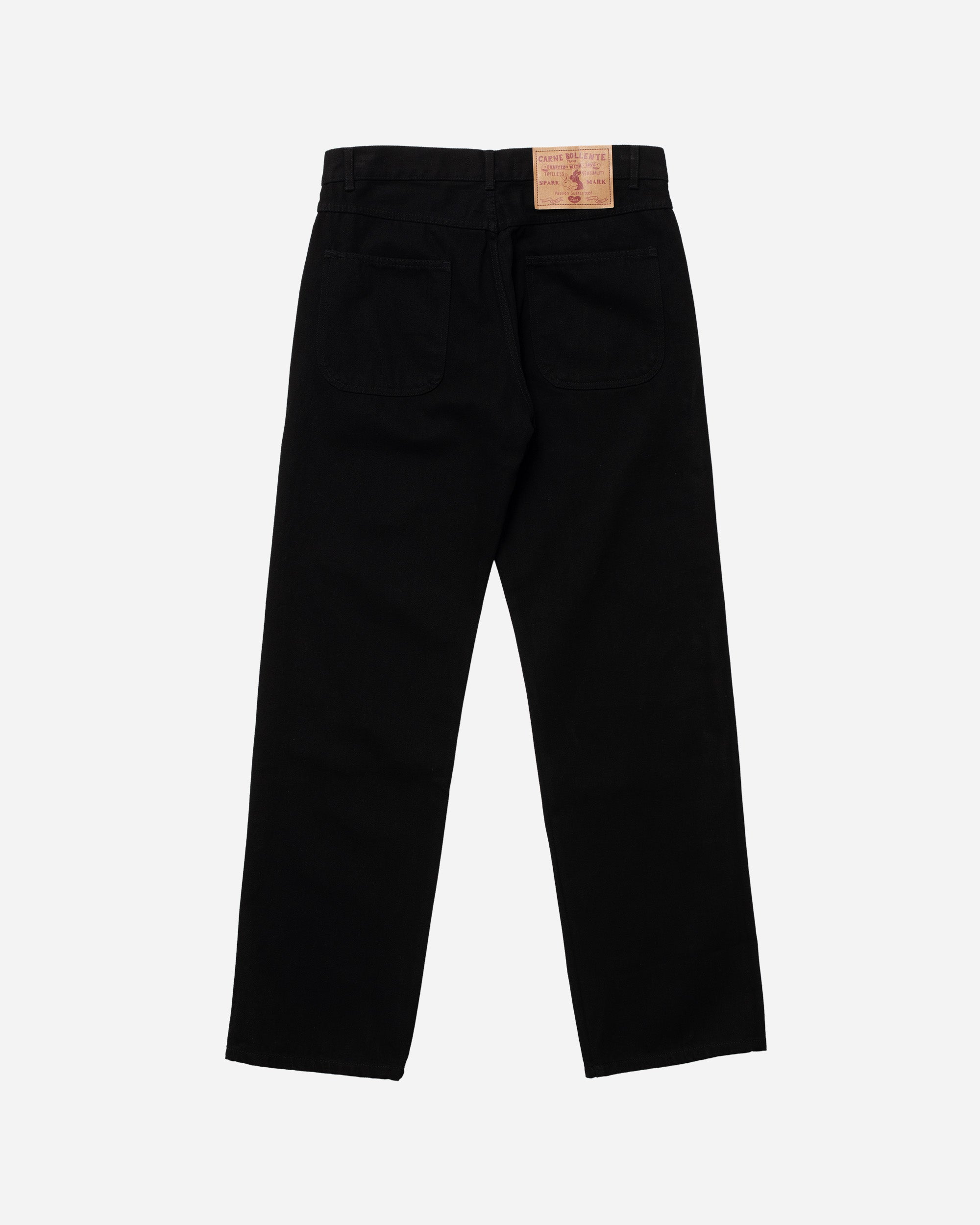 Carne Bollente Firecrotch OFF BLACK  SS26DP0202_Off-Black