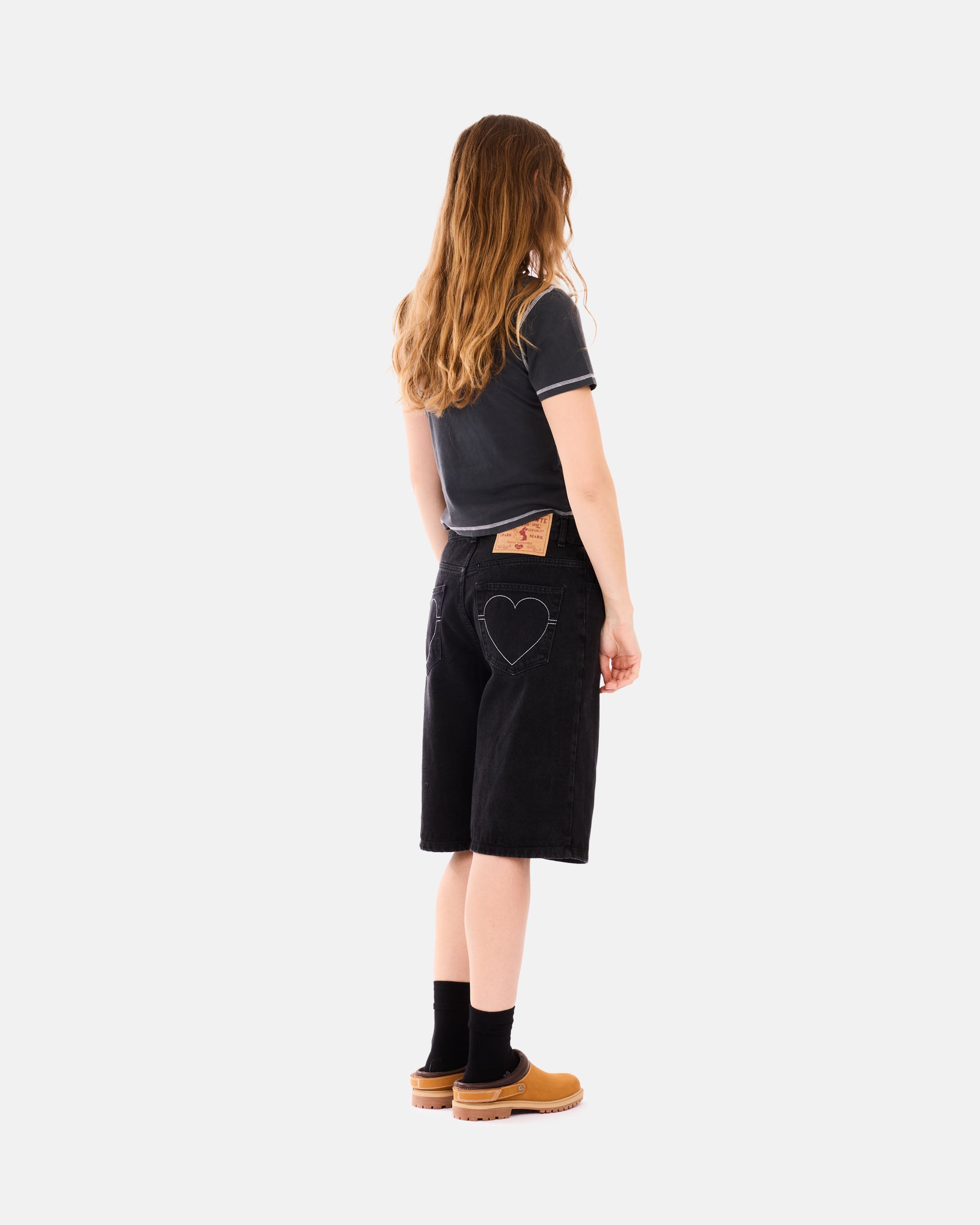 Carne Bollente Heart On, Hard On OFF BLACK   SS26SH0201_Off-Black