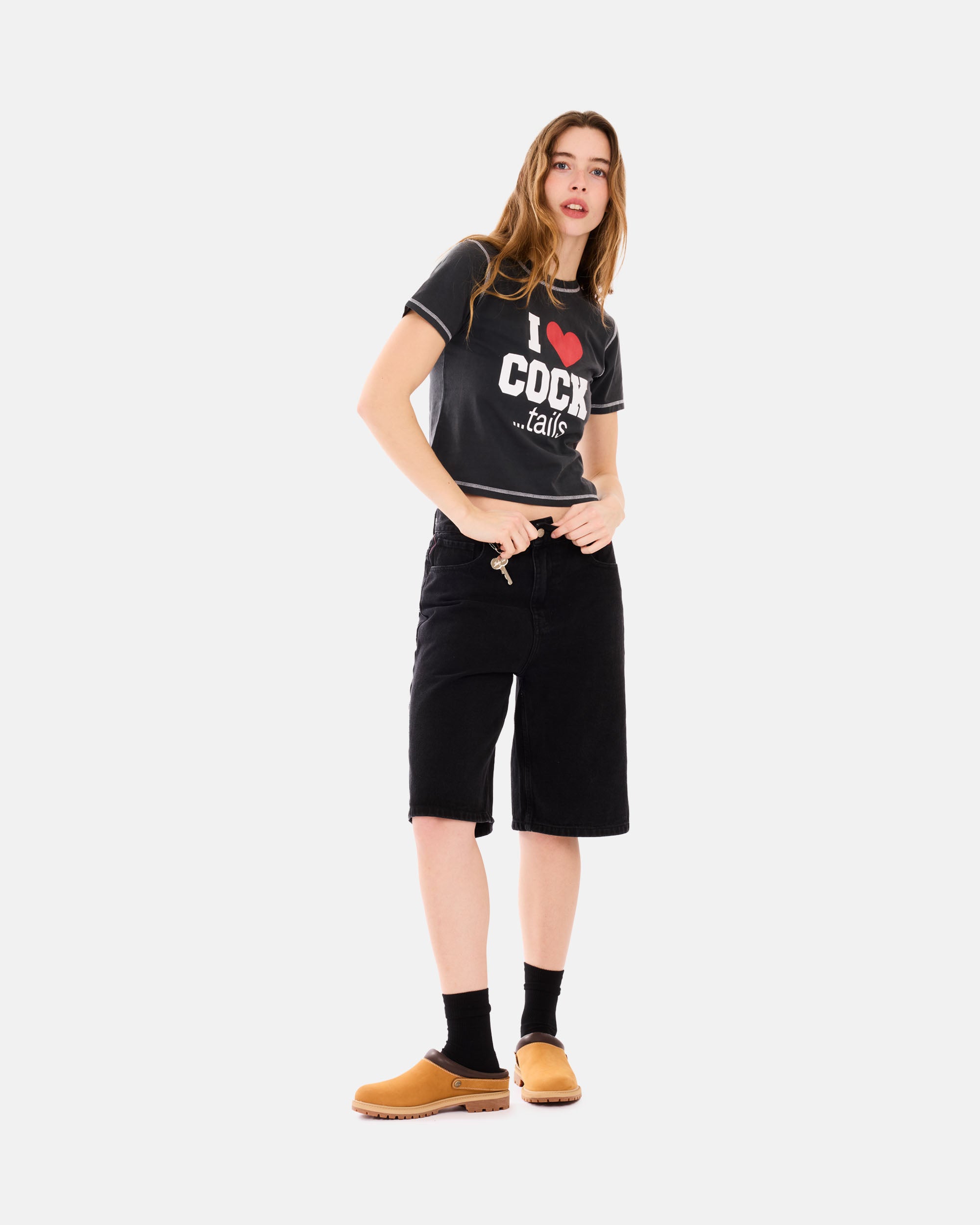 Carne Bollente Heart On, Hard On OFF BLACK   SS26SH0201_Off-Black