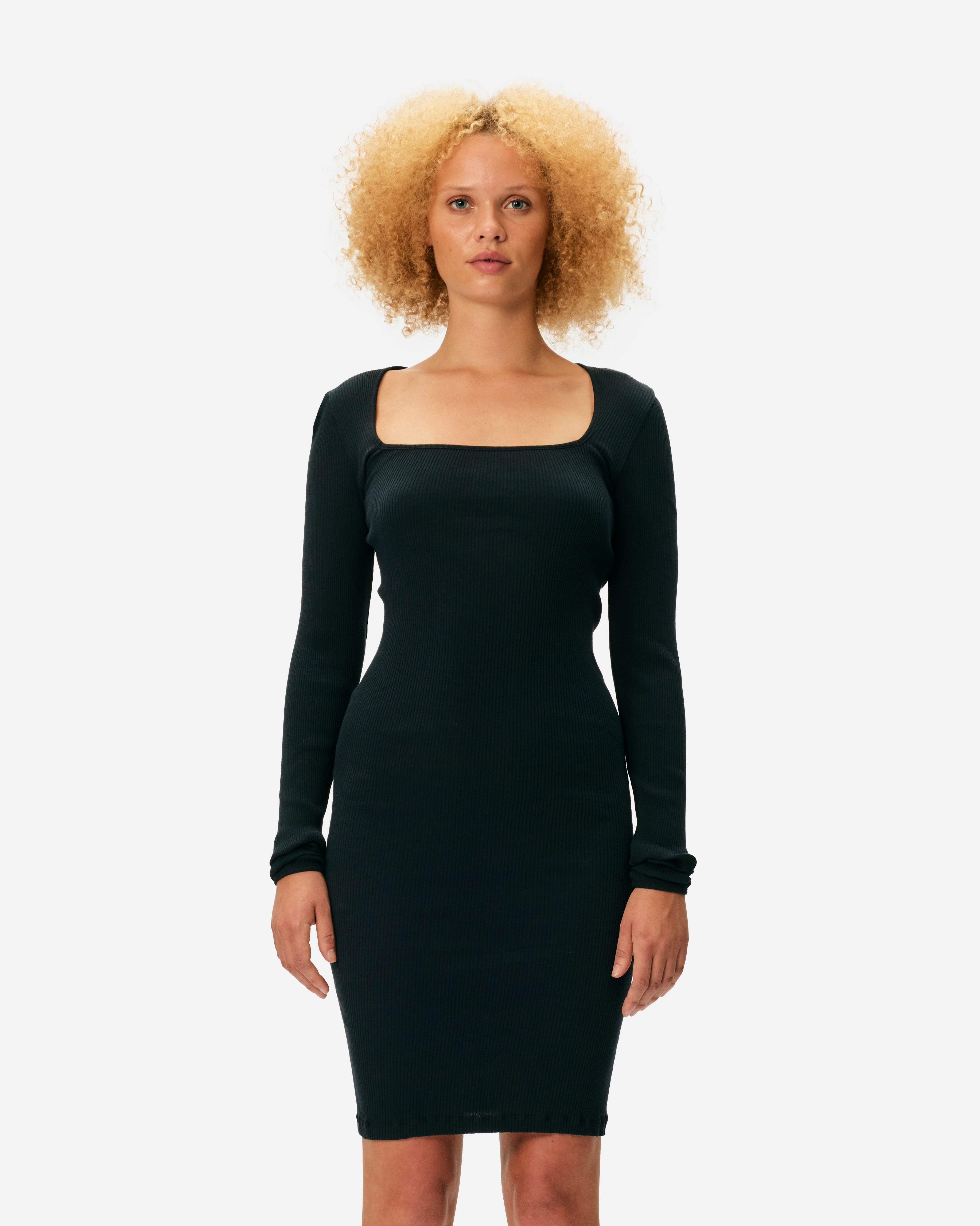 OpéraSPORT Rose Seamless Dress Black SW46-Black