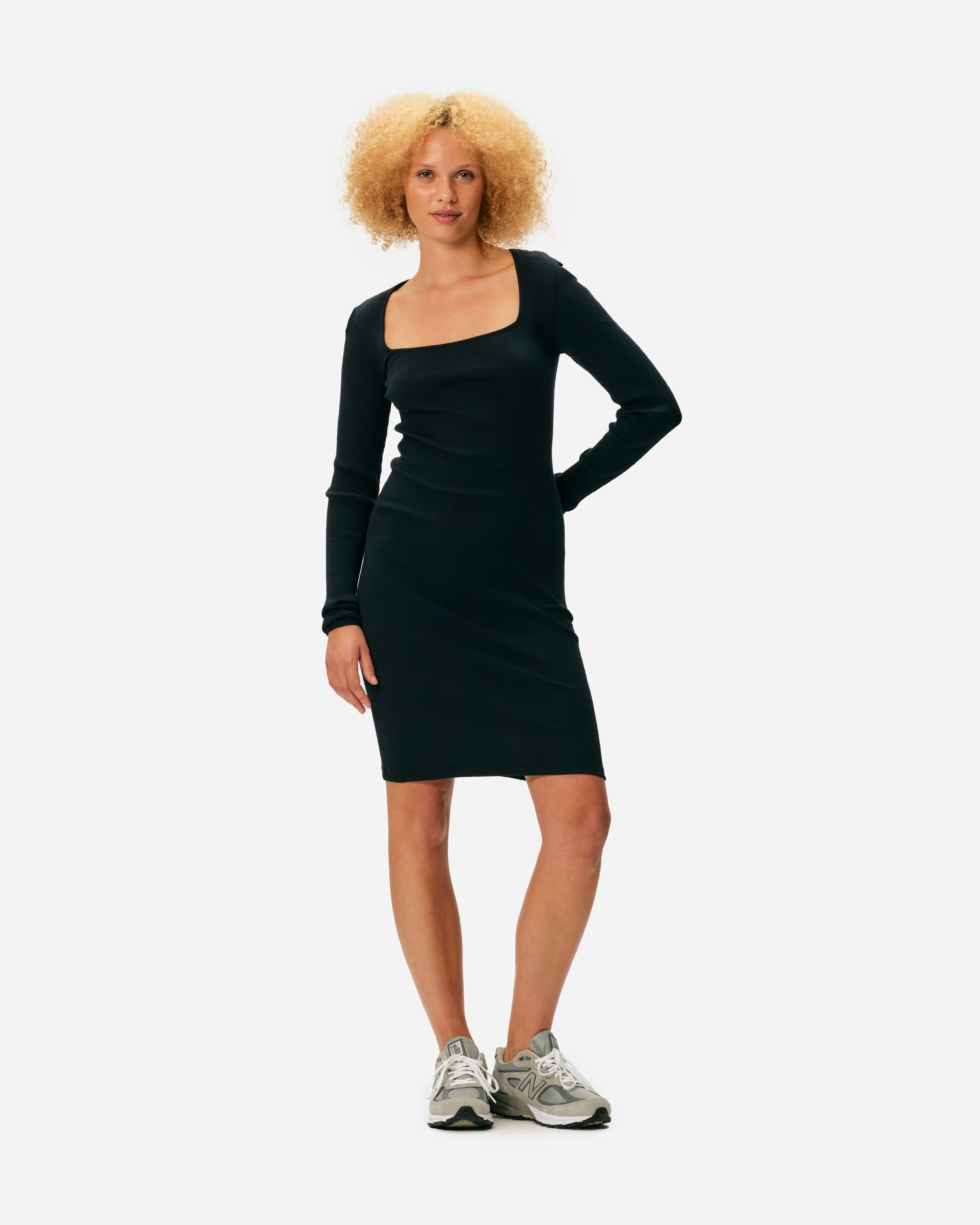 OpéraSPORT Rose Seamless Dress Black SW46-Black