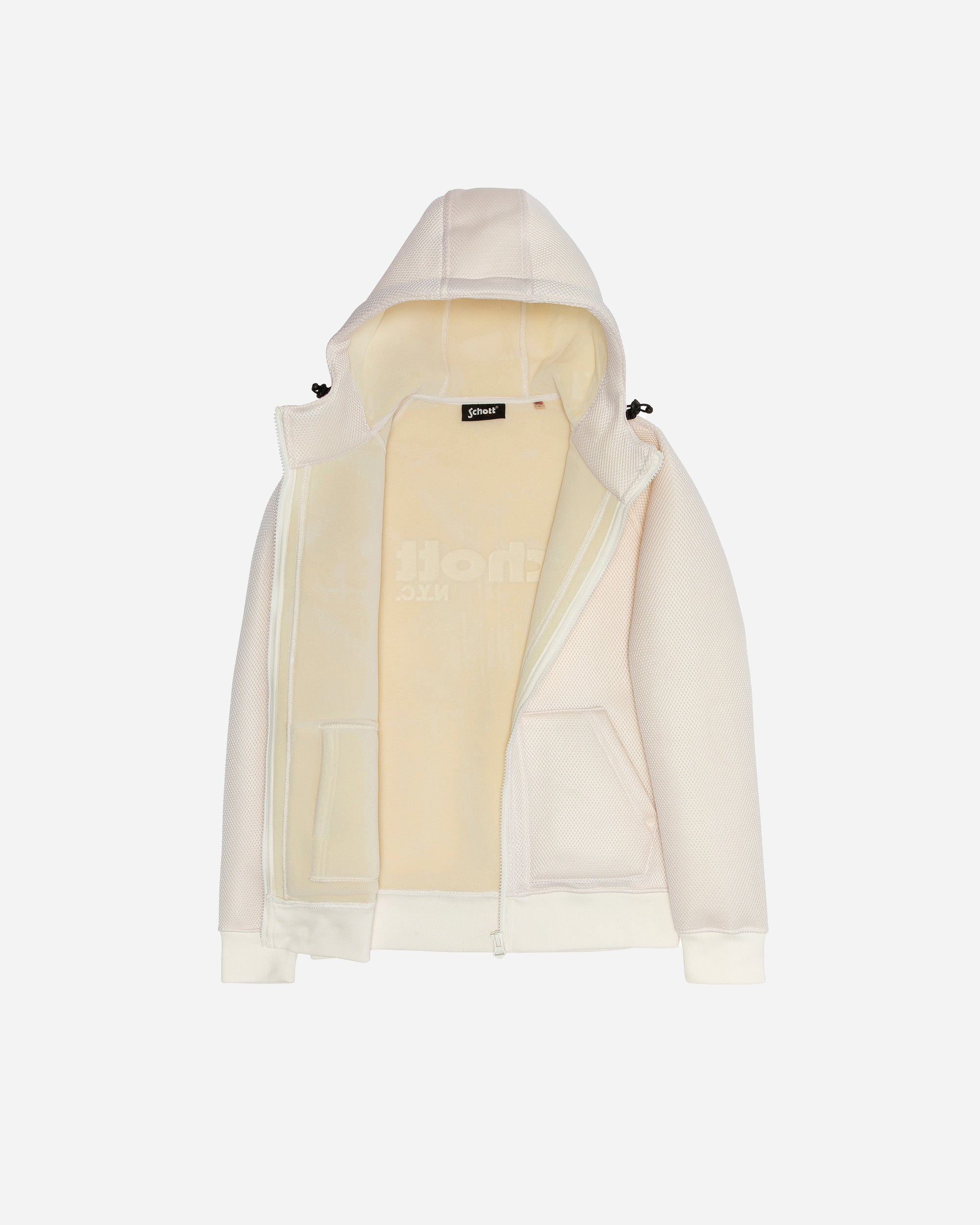 Schott Big Sweat A Capuche WHITE SWCAMERON1-WHITE