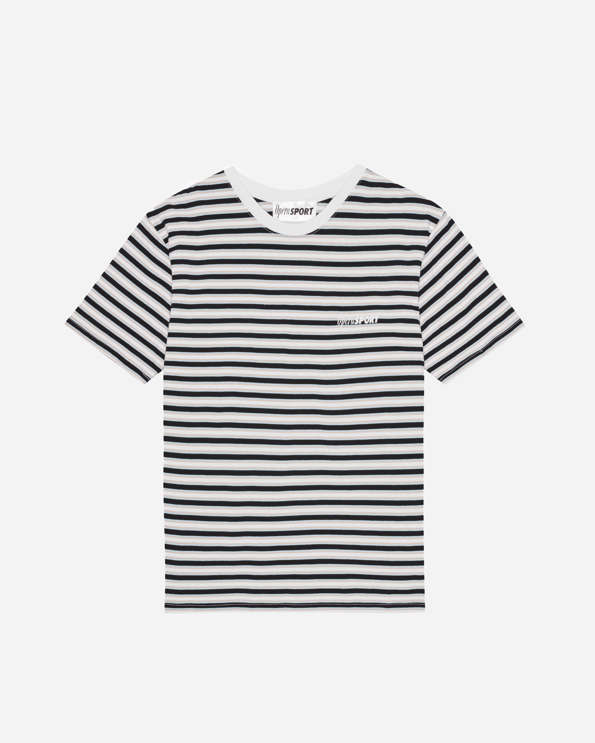 OpéraSPORT Claude Unisex T-shirt Stripes T5-1AW24-Stripes