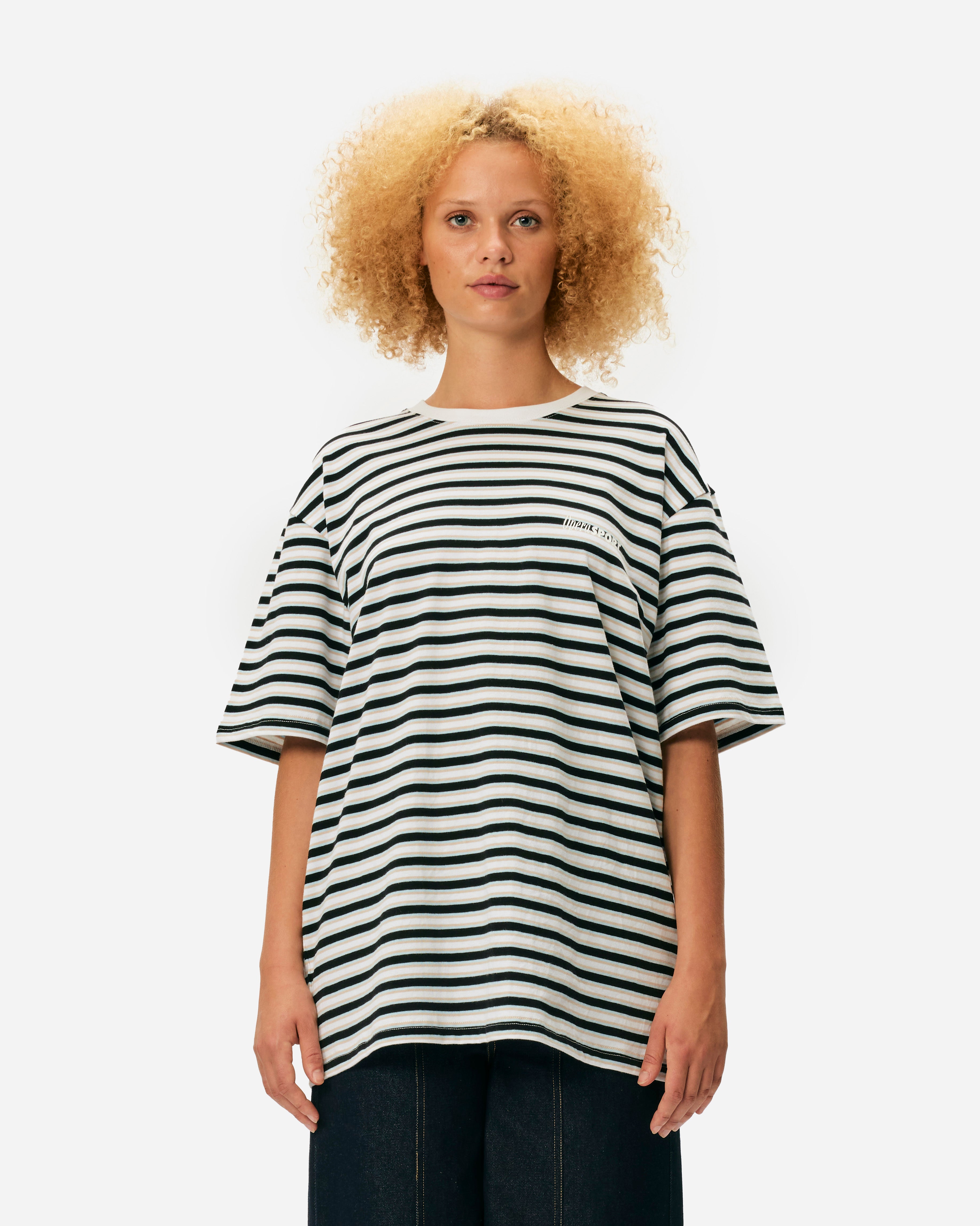 OpéraSPORT Claude Unisex T-shirt Stripes T5-1AW24-Stripes