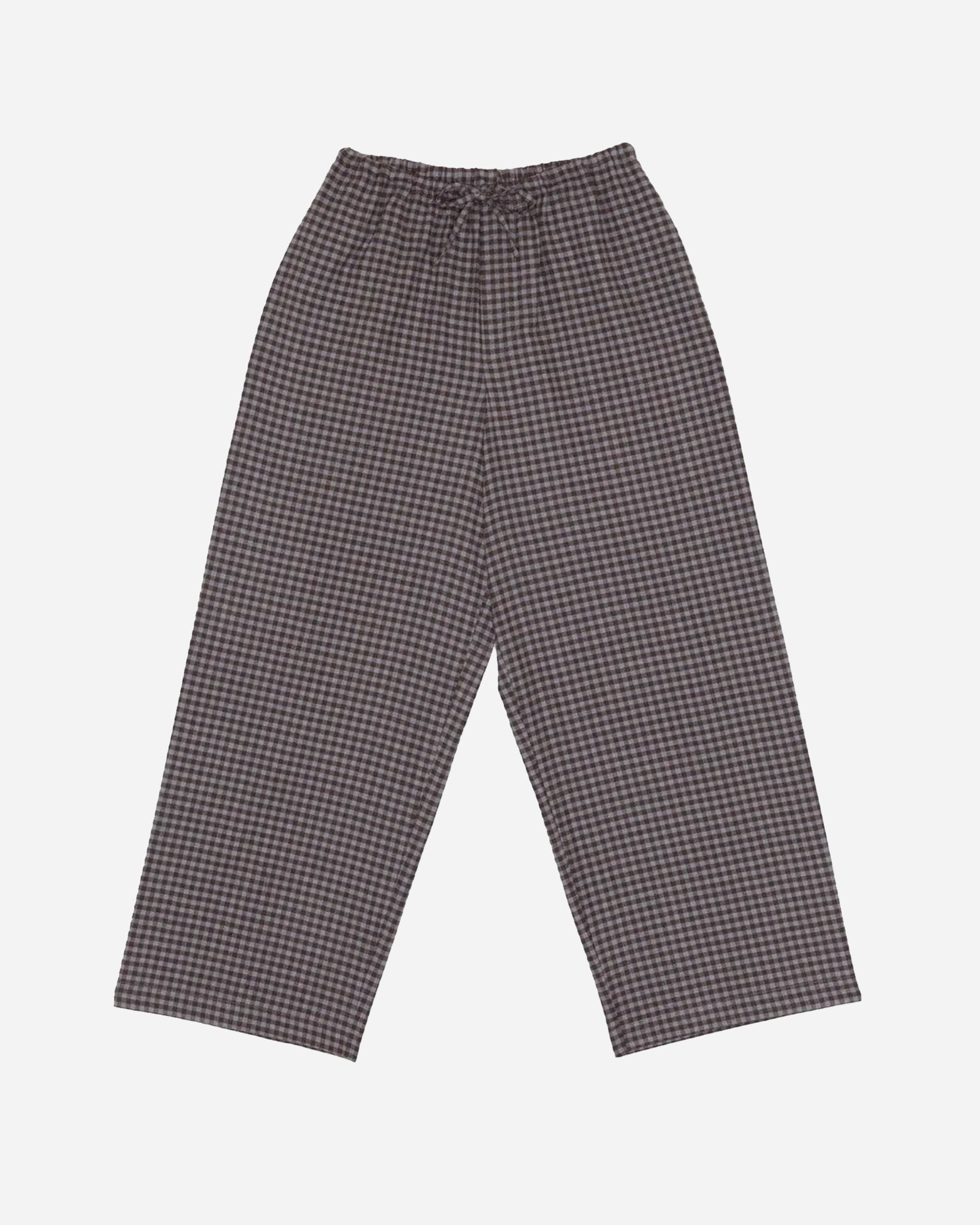 Baserange Limber Pants BROWN GREY FLANNEL TRLI-FL-WI24-BGF