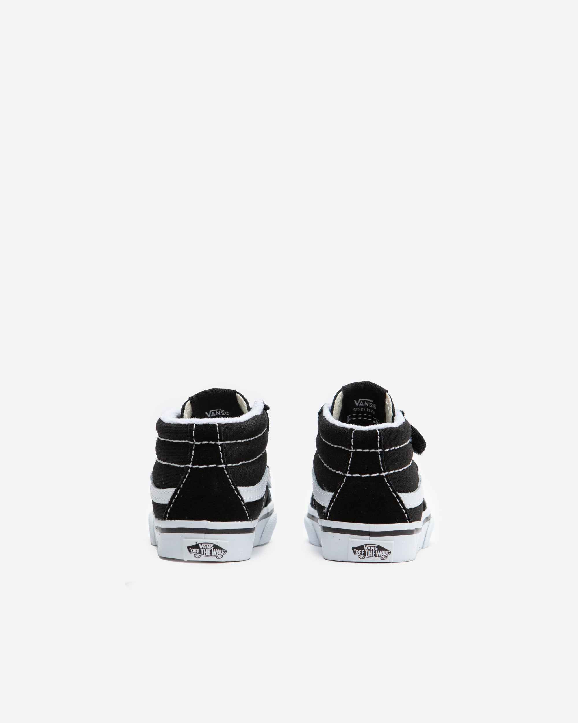 VANS SK8-Mid Reissue (Toddler) Black/White VN00018W6BT1