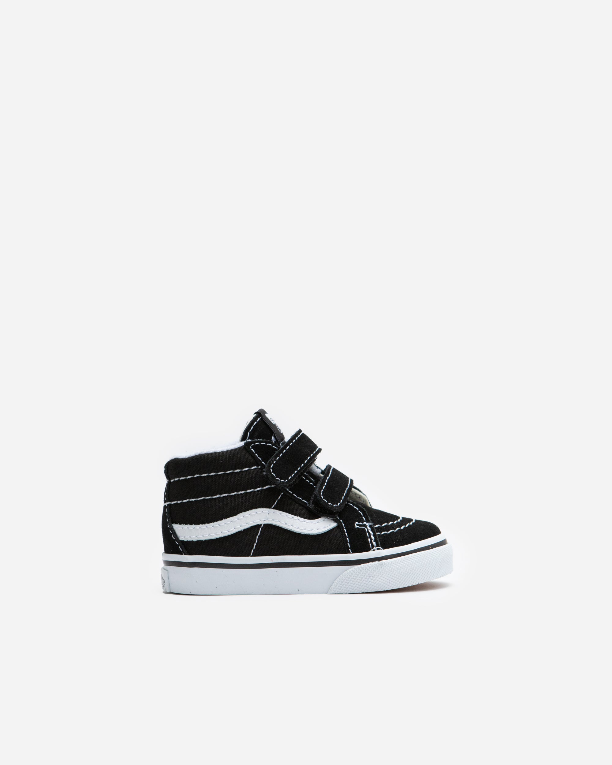 VANS SK8-Mid Reissue (Toddler) Black/White VN00018W6BT1