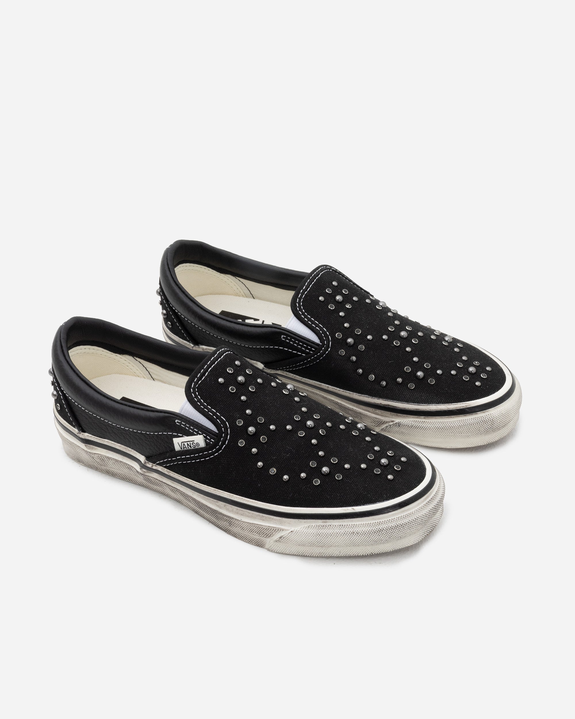 【VANS】VN000D9PBKA PREMIUM LX CLASSIC SLIP-ON 98 PEARLIZED PACKスリッポン VANS LX Classic Slip-On 98 Pearlized BLACK/BLACK VN000D9PBKA