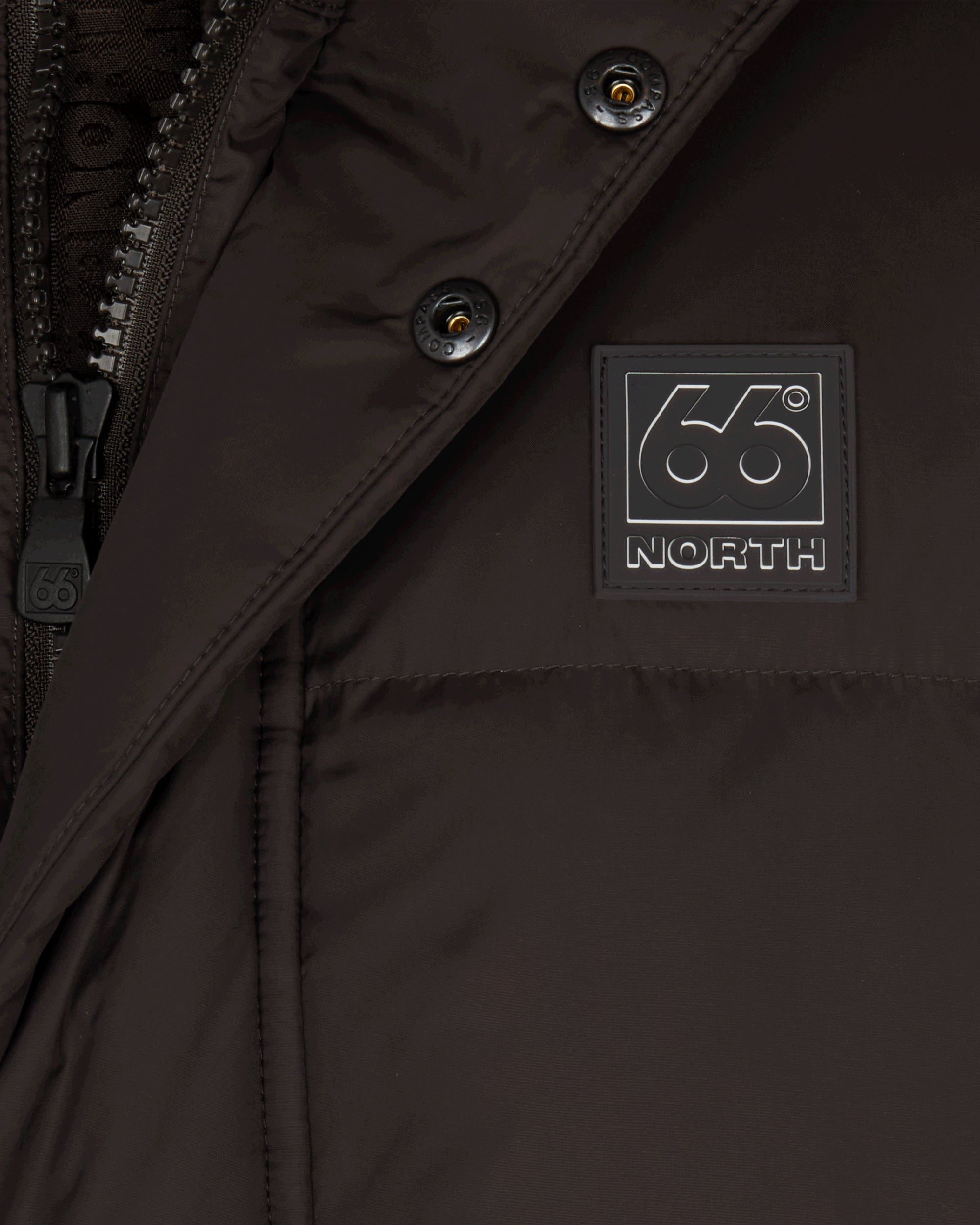 66 NORTH Dyngja Down Jacket Licorice W11377-791