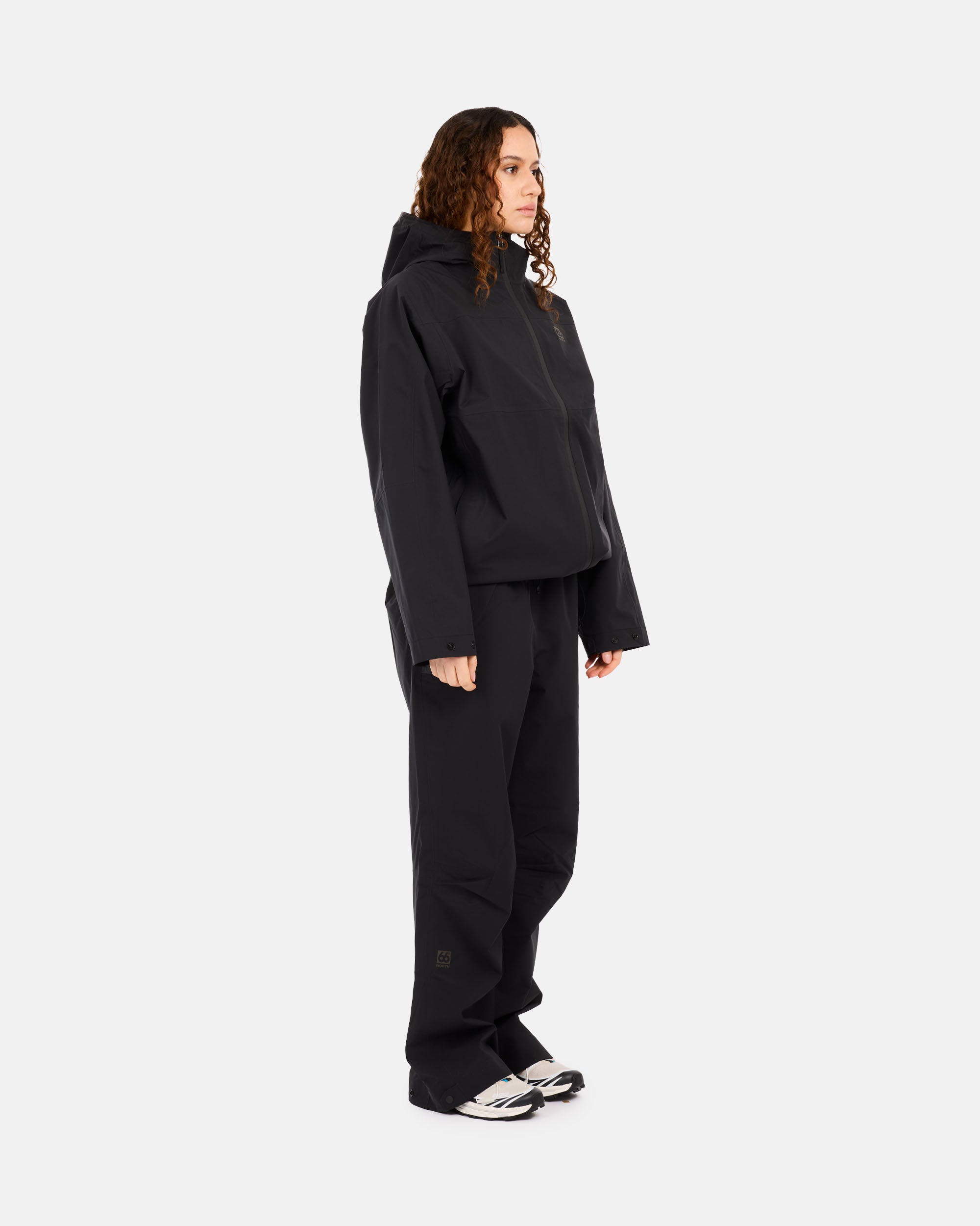 66°North Adalvik Packable Rain Jacket Black W11451-900