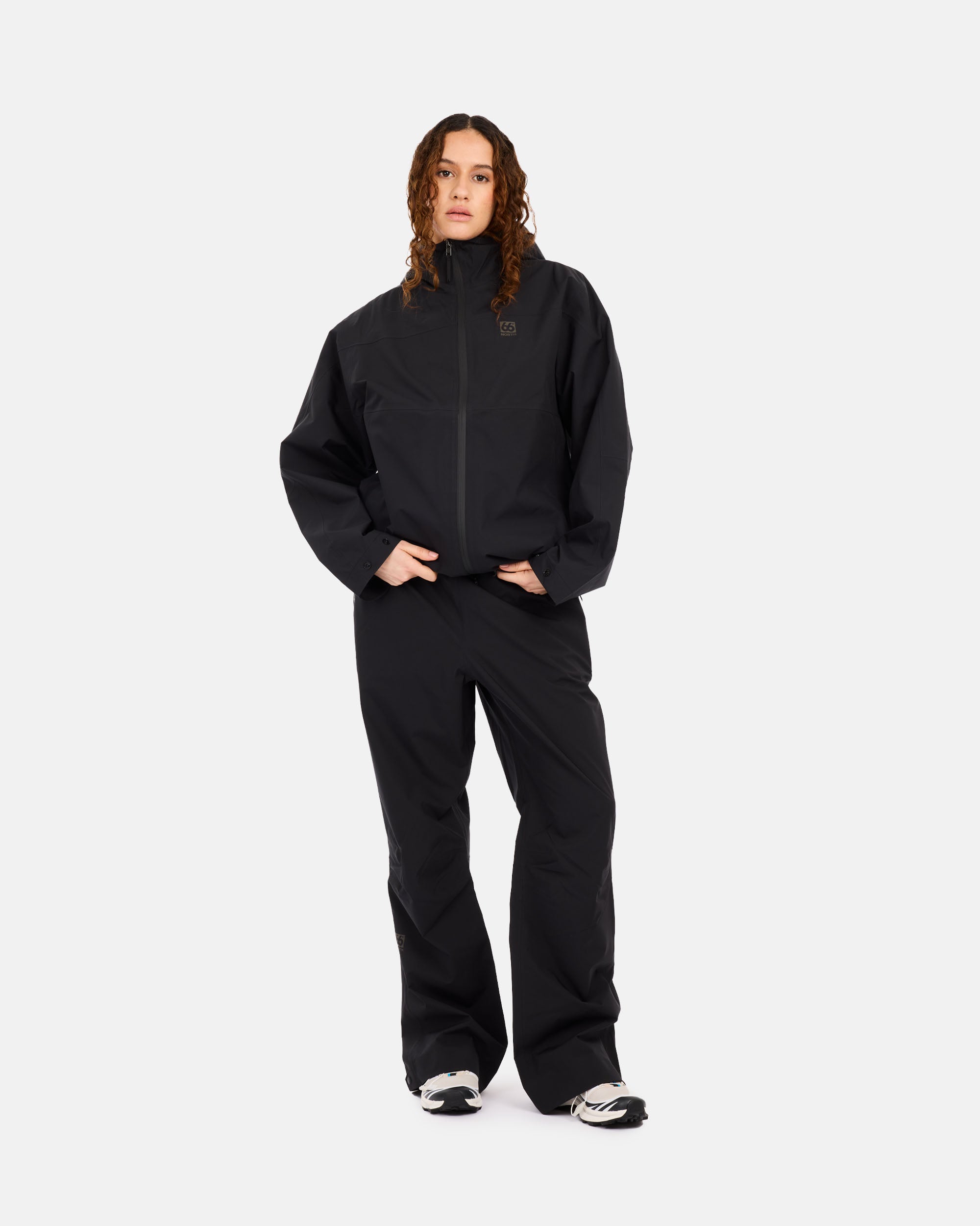 66°North Adalvik Packable Rain Jacket Black W11451-900