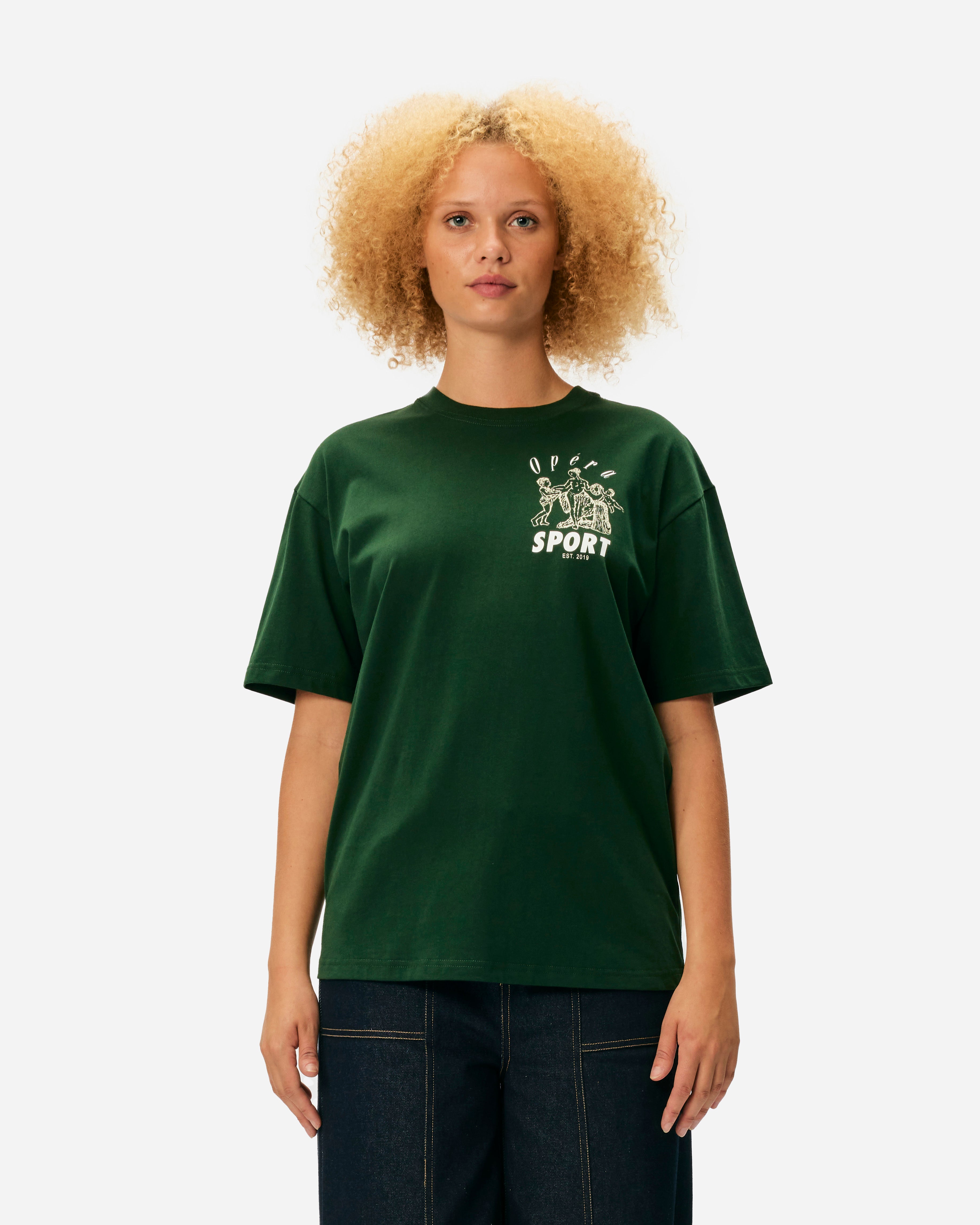 OpéraSPORT Marcel Unisex T-shirt Pine Grove W14AW24-PG