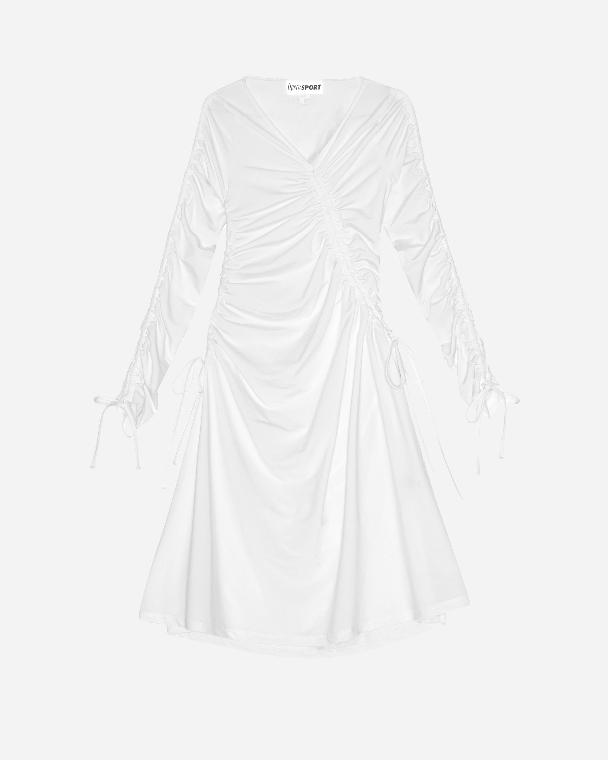 OpéraSPORT Noèmie Dress White W35AW24-White