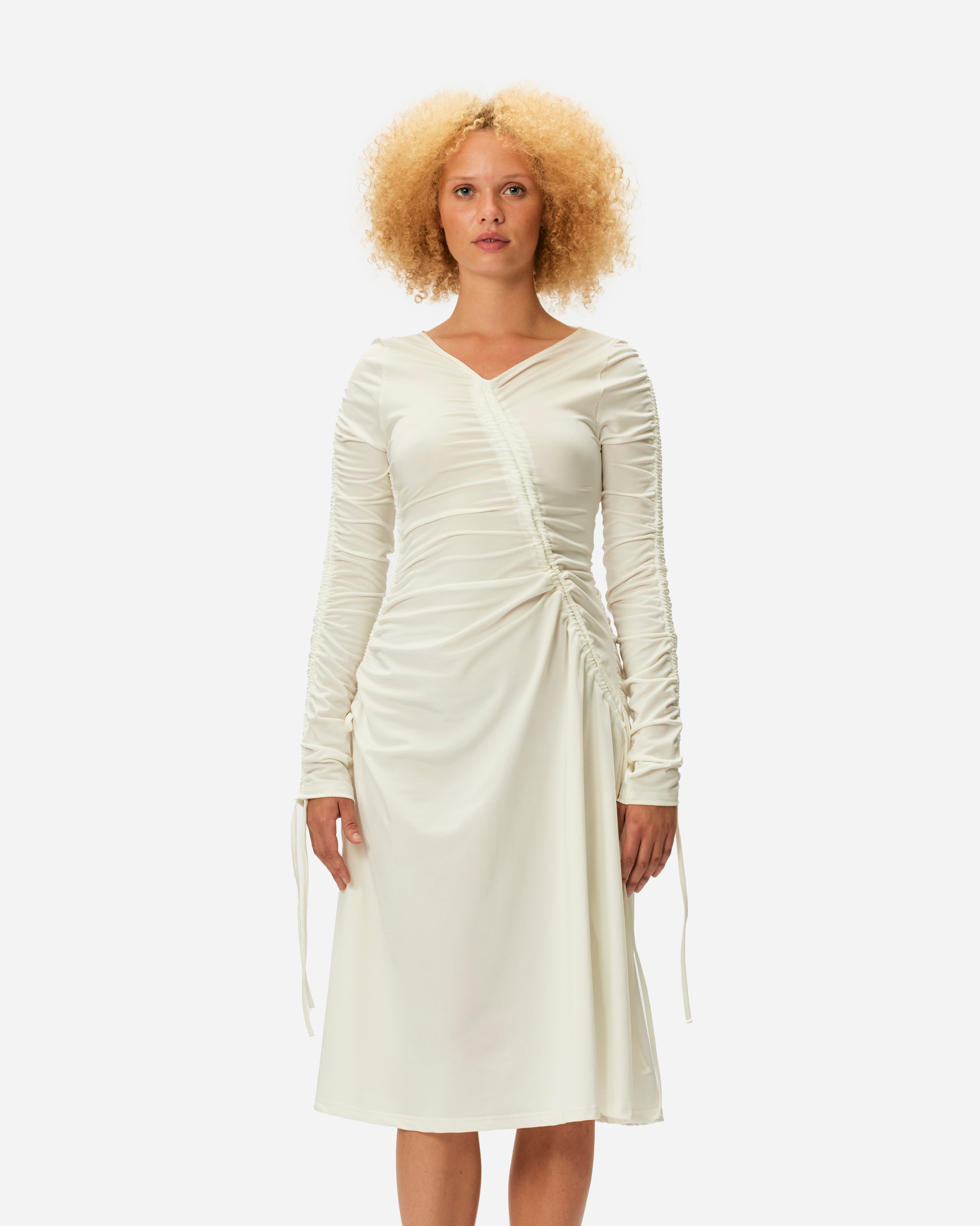 OpéraSPORT Noèmie Dress White W35AW24-White