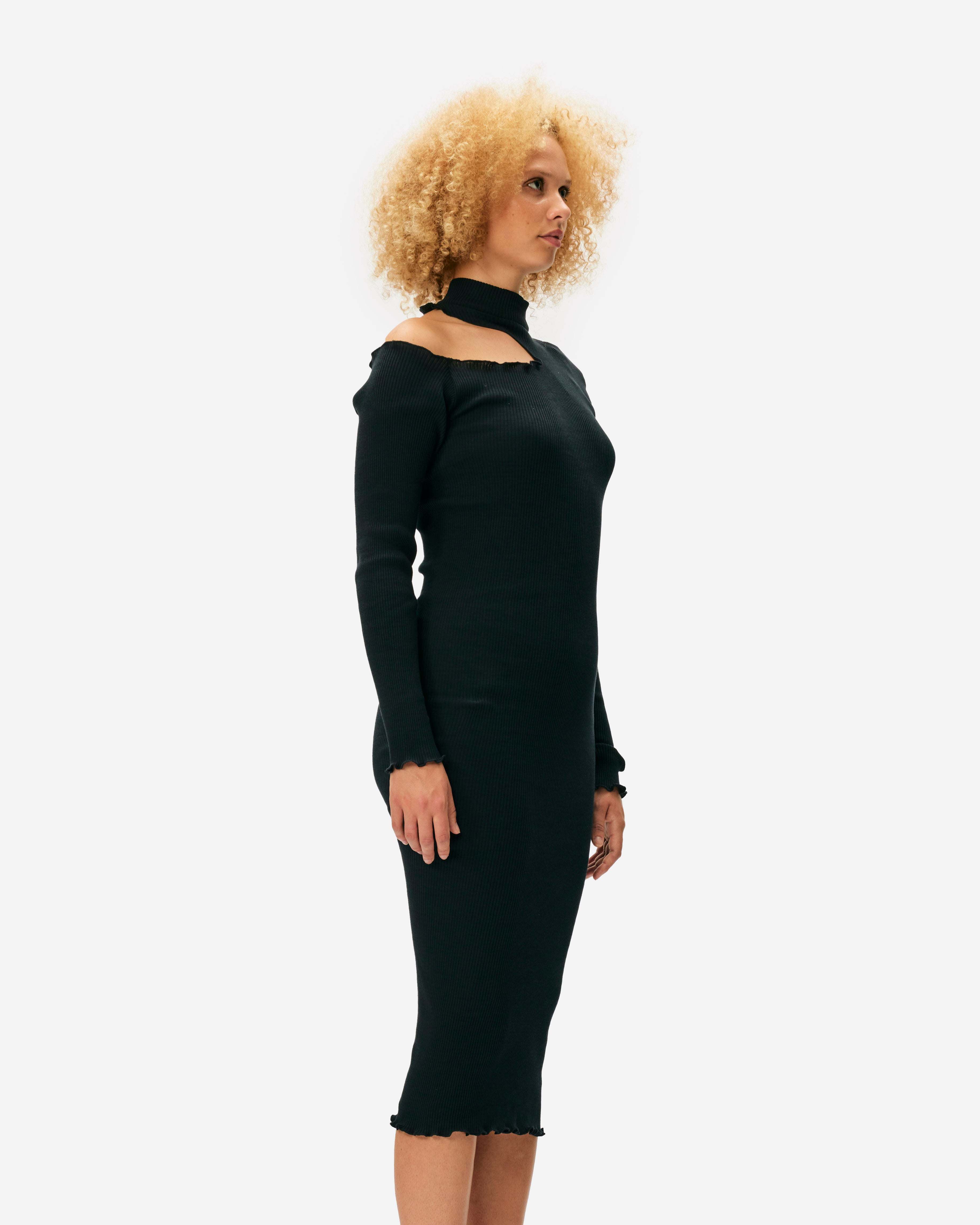 OpéraSPORT Annabel Seamless Dress Black W94AW24-Black