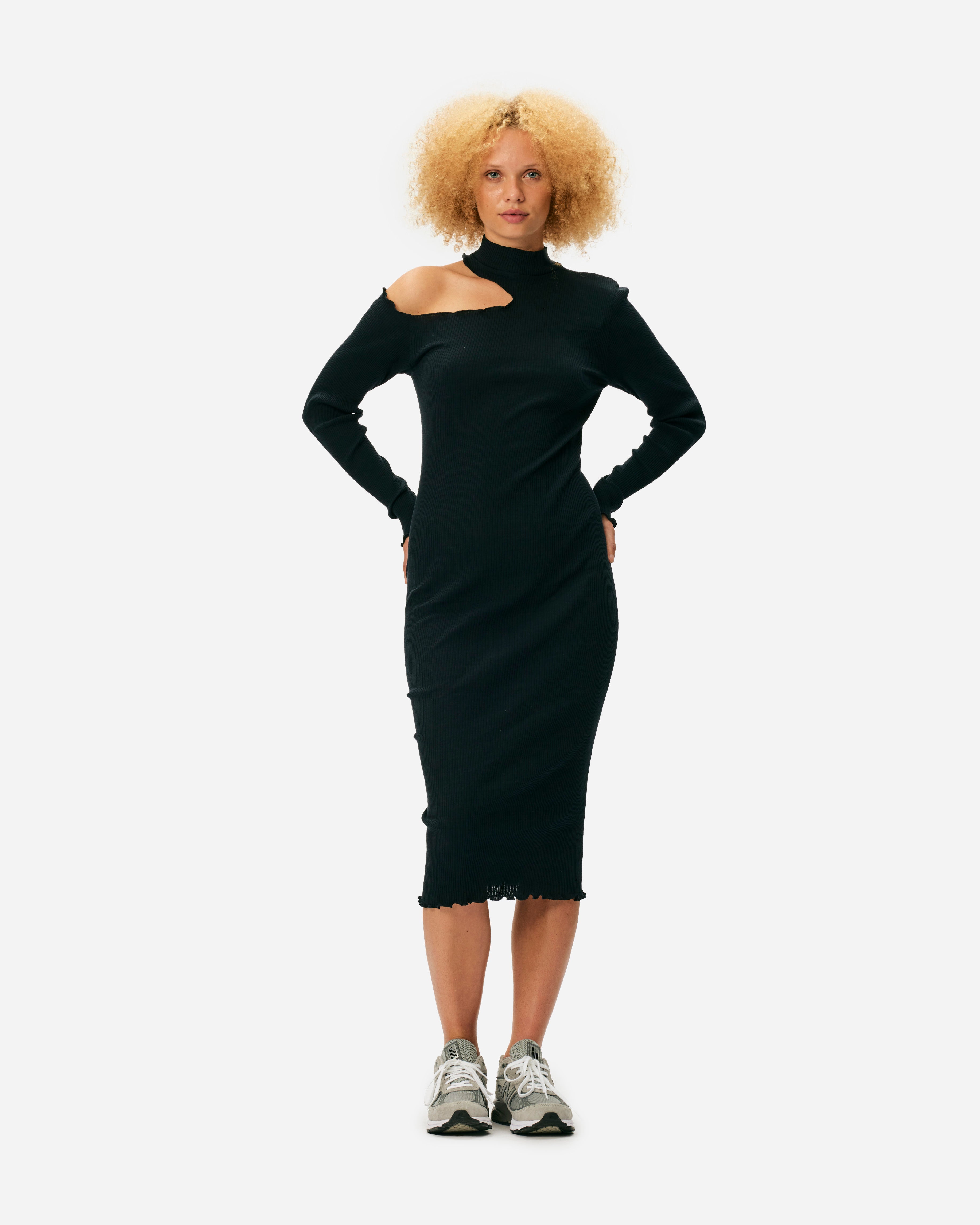 OpéraSPORT Annabel Seamless Dress Black W94AW24-Black