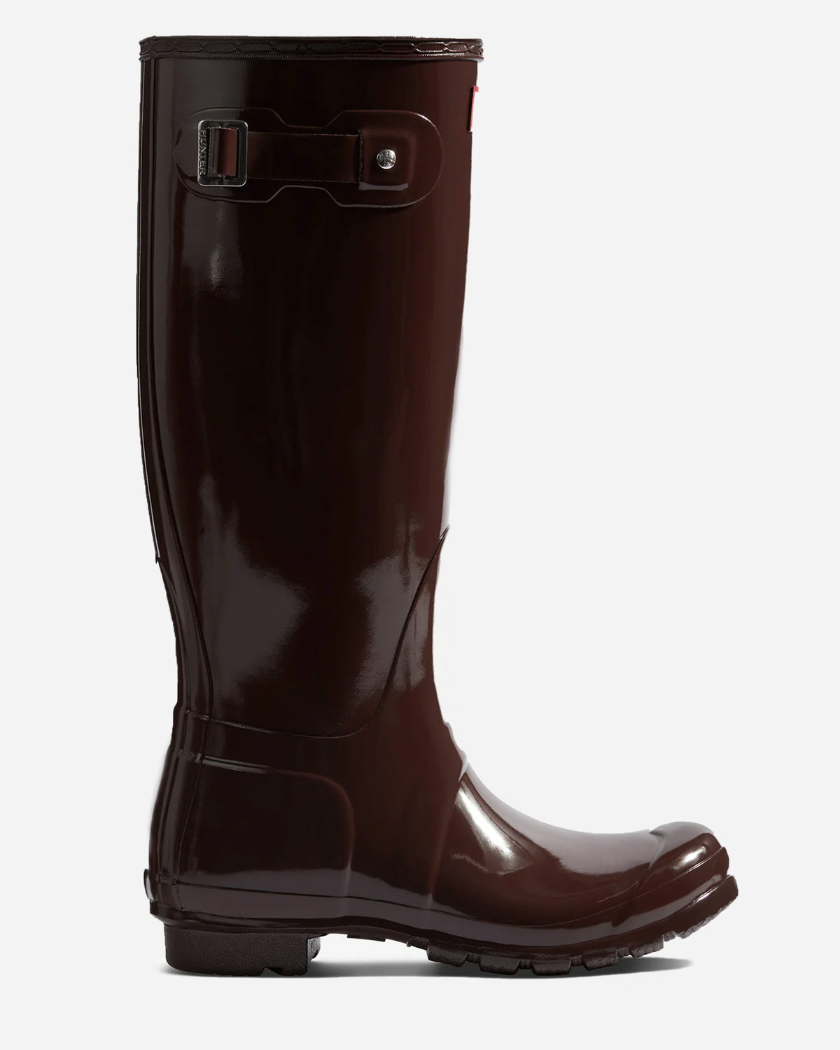 Hunter Original Tall Gloss Boot CHOCOLATE BROWN WFT1000RGLCB