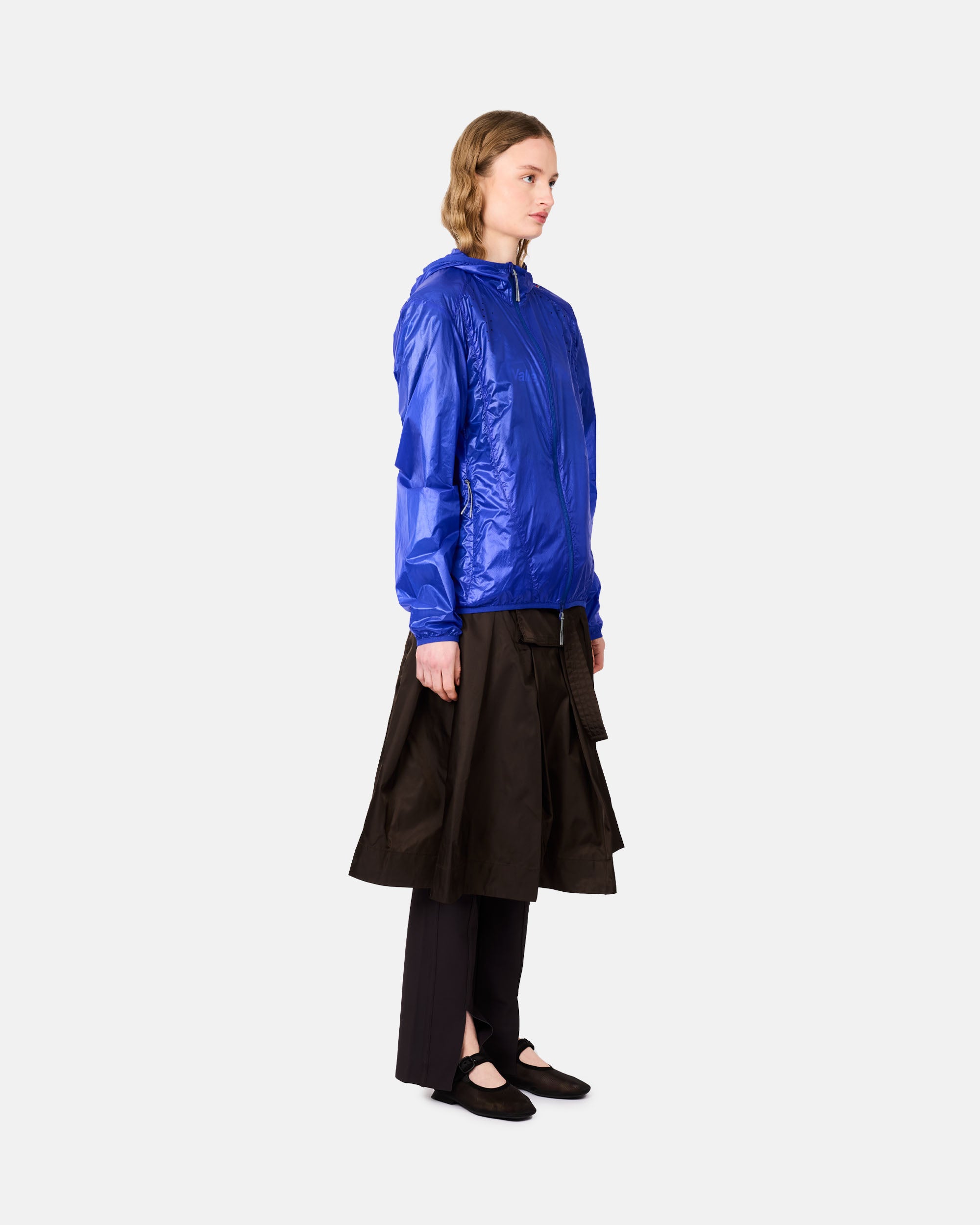 ROA Hue Packable Wind Jacket Blue YBUW024FA13-BL
