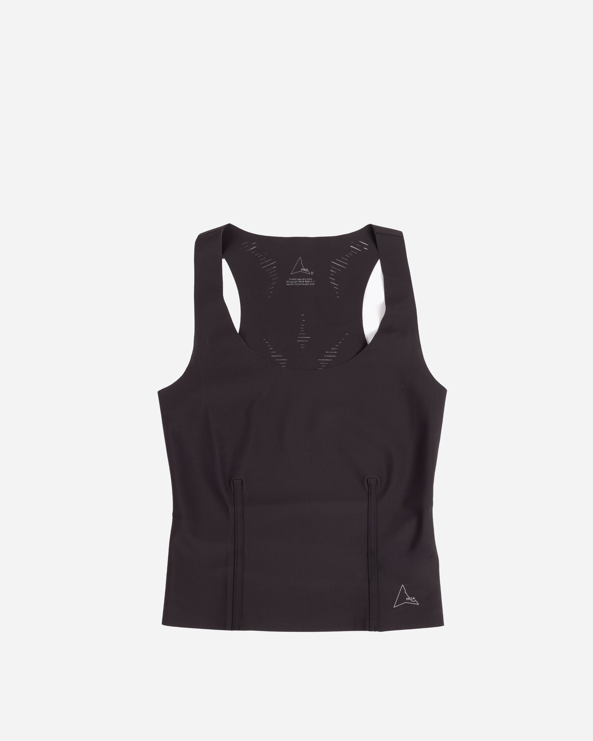 ROA Spine Compression Tank Top Dark Brown YBWW006JY02