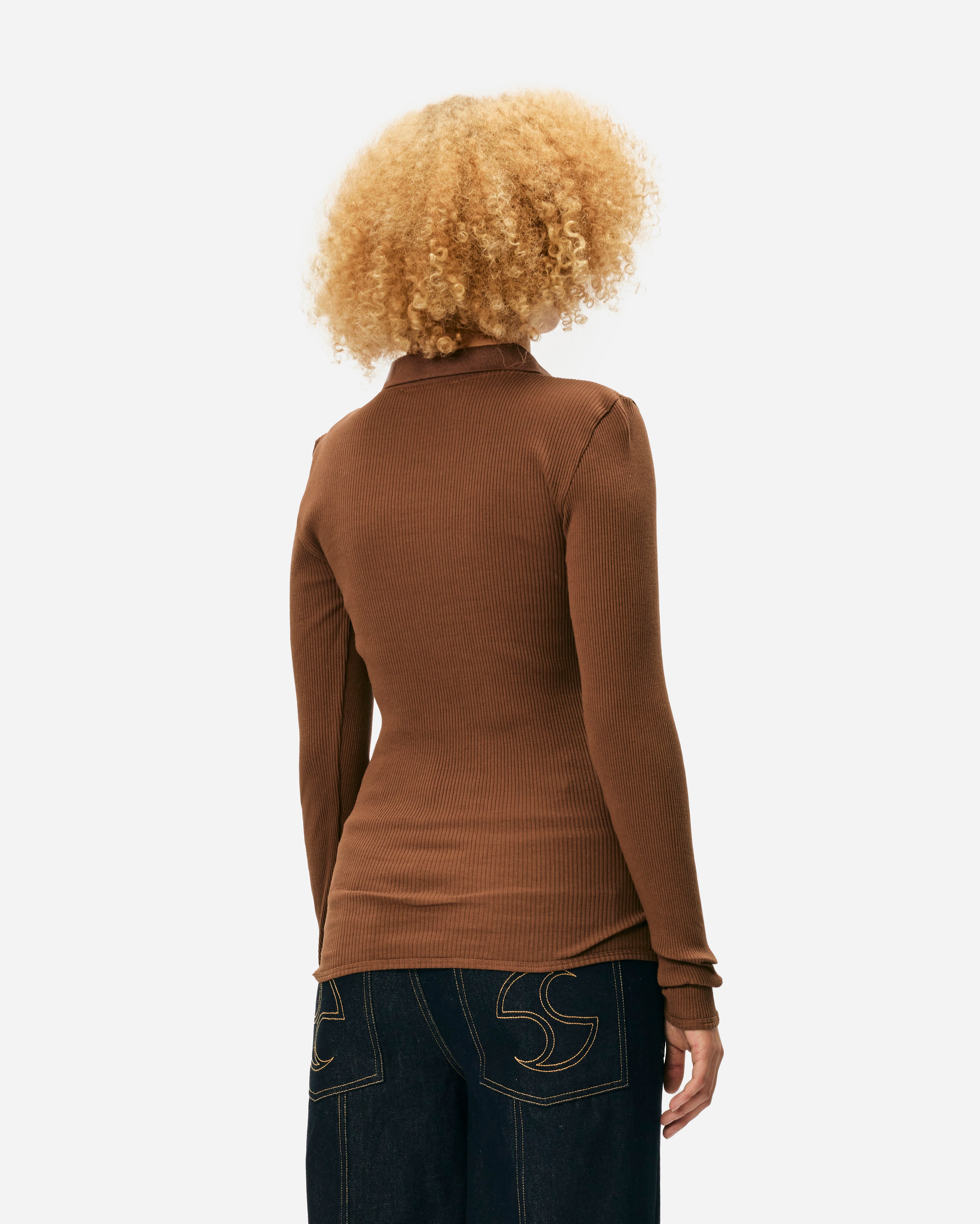 OpéraSPORT Laura Seamless Shirt Brown Z43-B-Brown