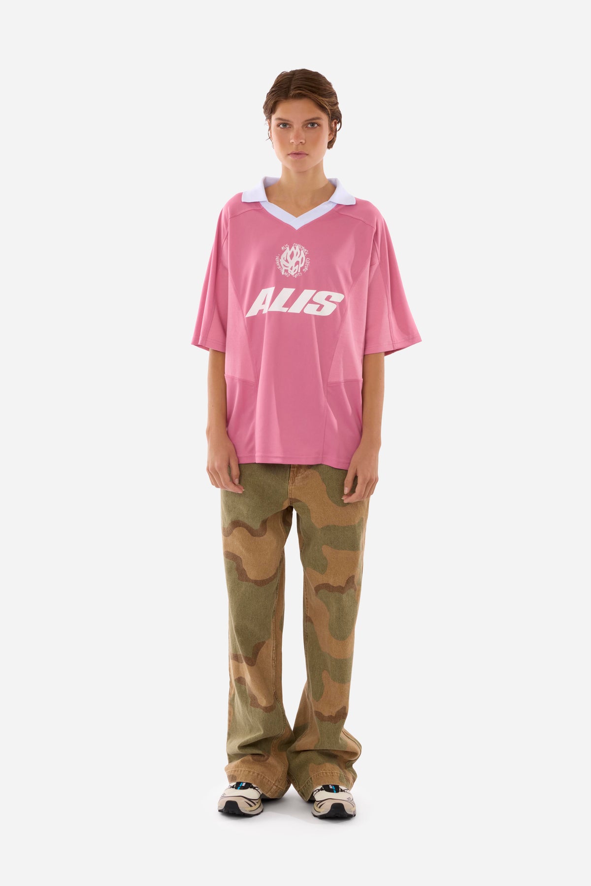ALIS Wizzy Polo Jersey PINK : PINK 166-57