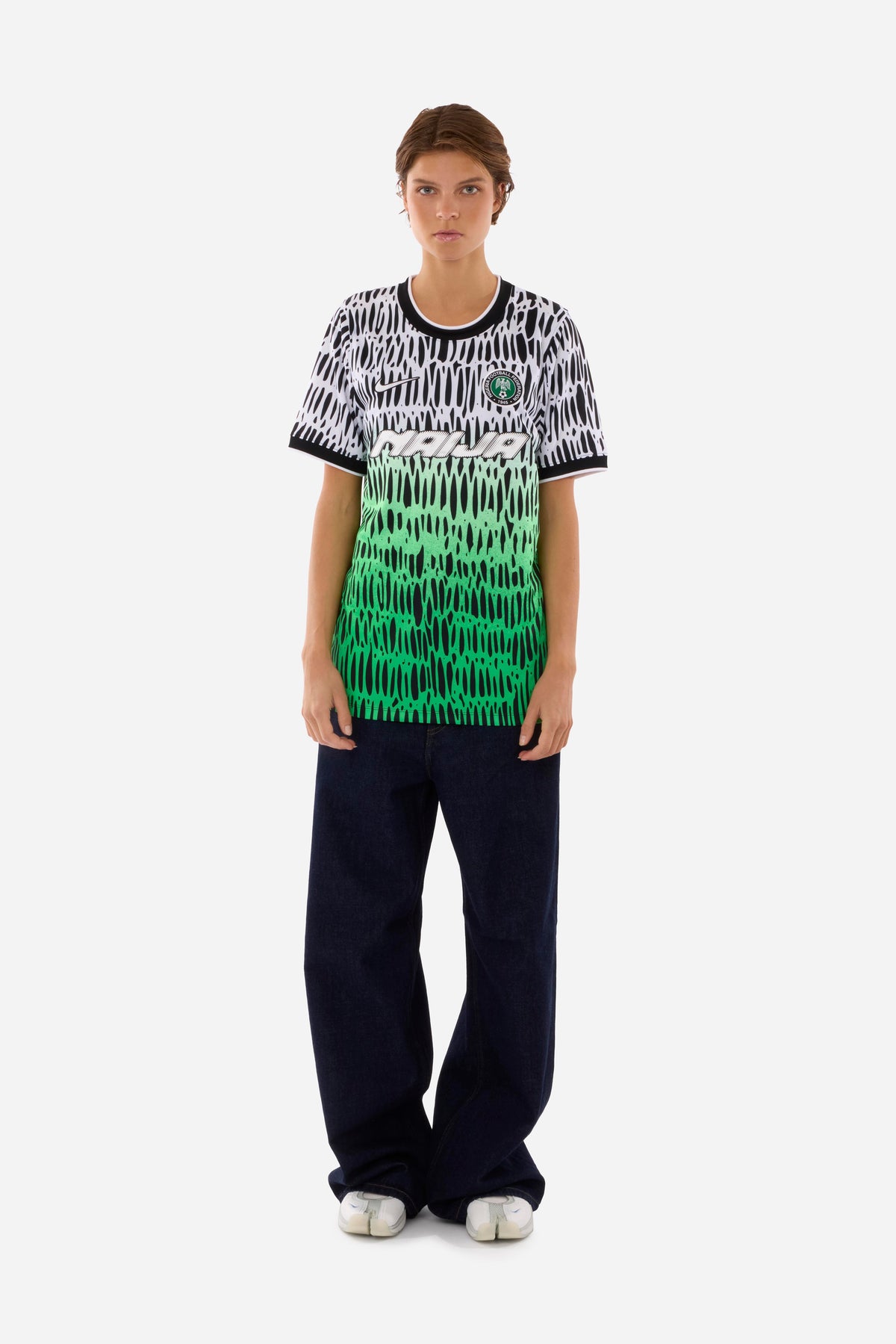 Nike Nike x Slawn Pre Match Top Nigeria BLACK/WHITE IH1686-010