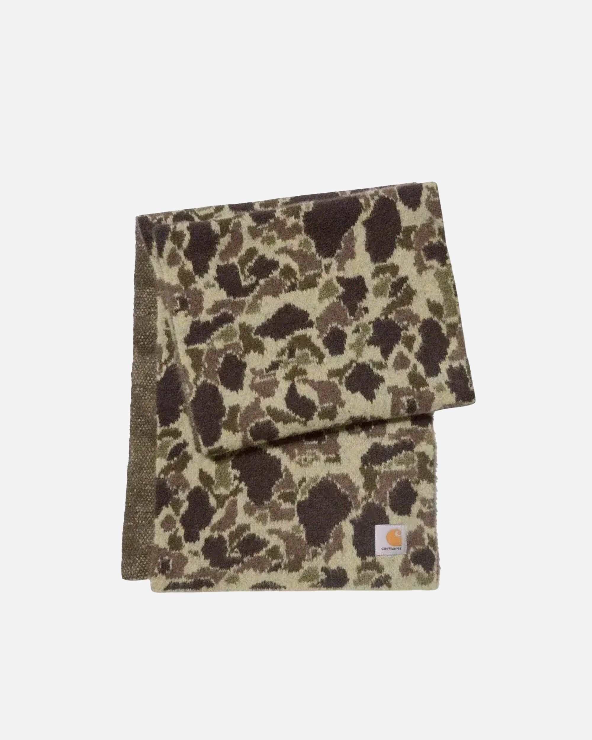 Carhartt WIP Palmer Scarf Camo Leo Jacquard,Tamarind I033872-2GVXX