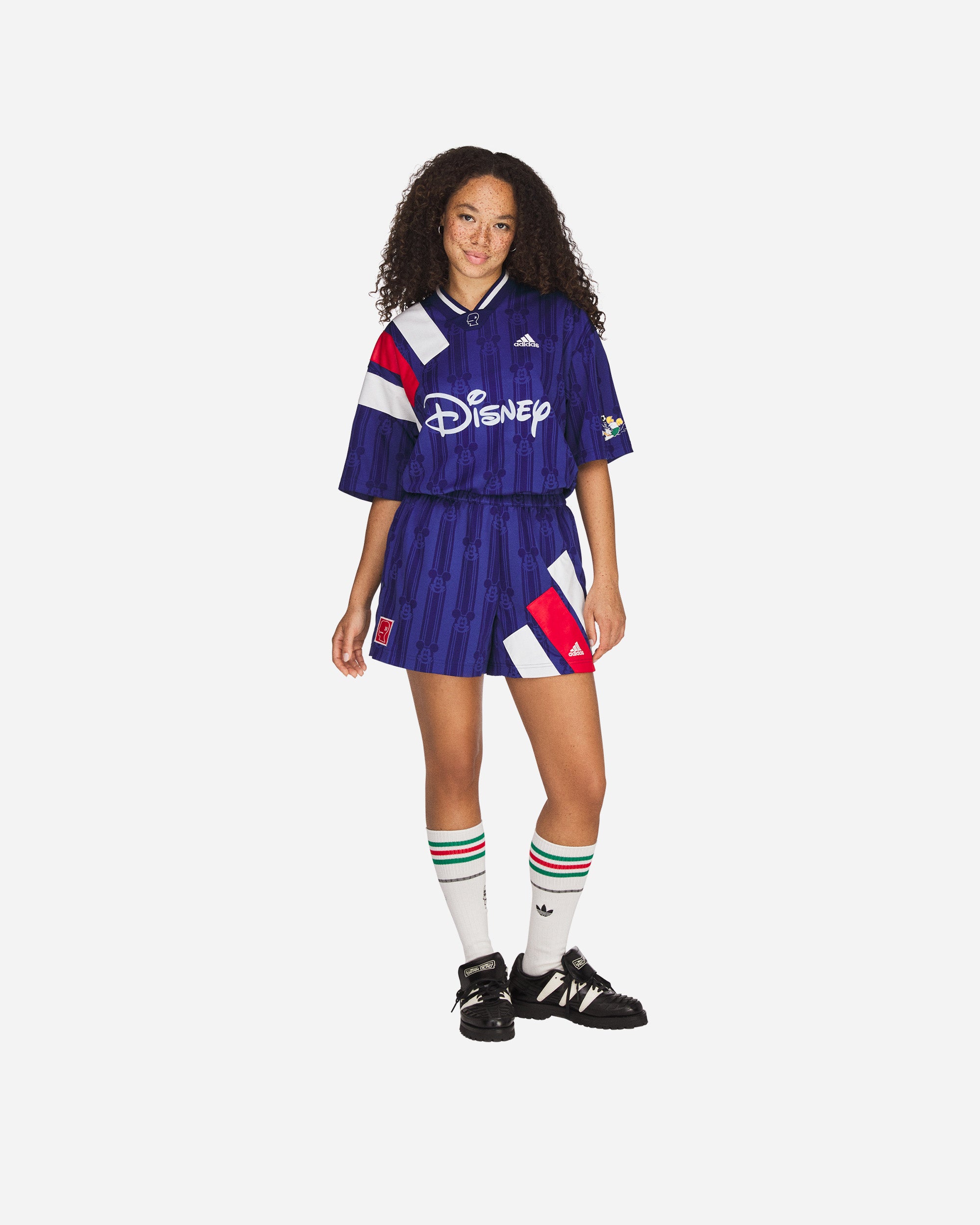 adidas Originals adidas Originals x Brain Dead x Disney Football Short VICBLU KR5196