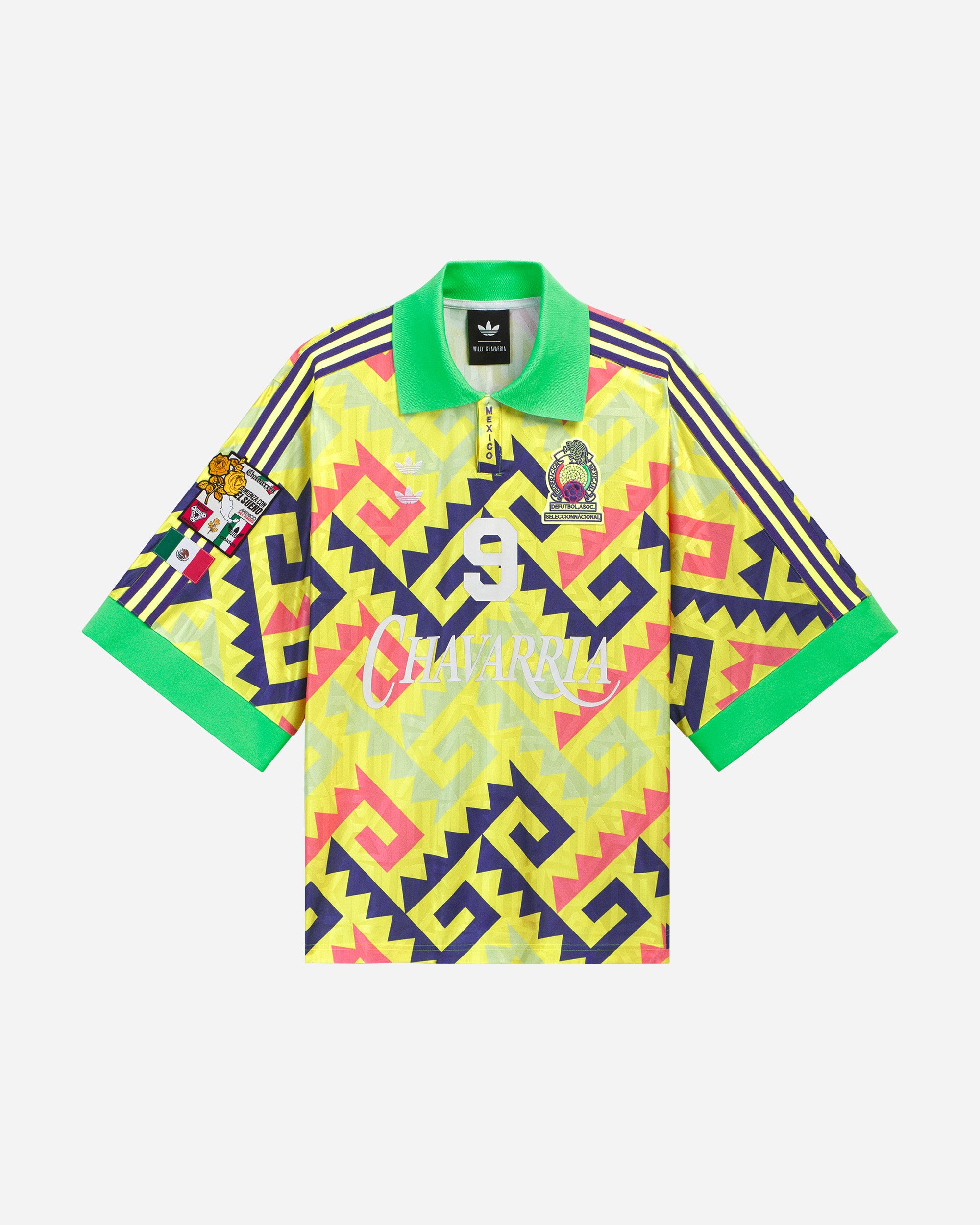 adidas Originals adidas Originals x Willy Chavarria Jersey SOLLEM/PURPUR/SOLTUR KU7799