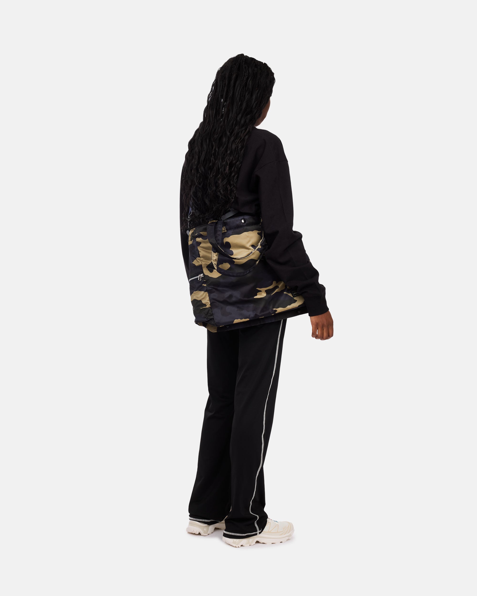 Porter Yoshida & Co. Counter Shade 2way Tote Bag WOODLAND KHAKI 381-05236-33