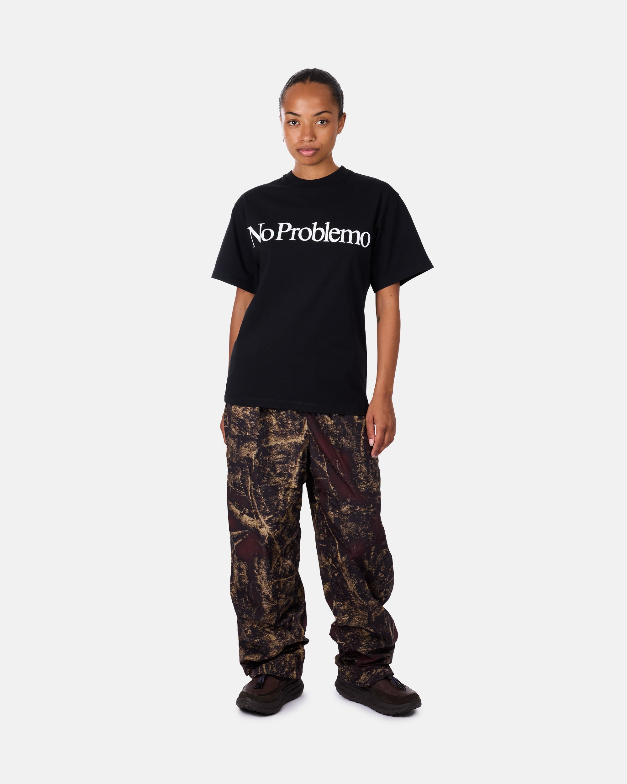 No Problemo Forest Glitch Nylon Pant Camo NP3060004