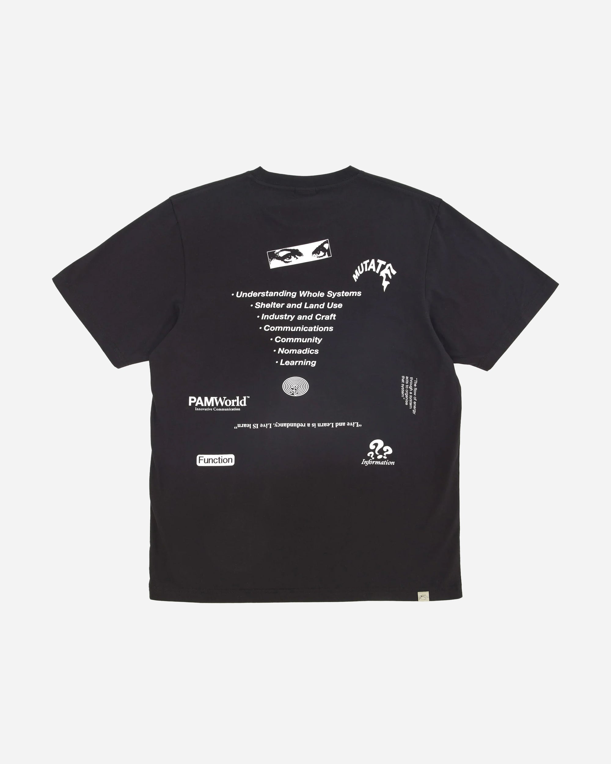 P.A.M Access To Tools SS Tee BLACK 1509/C-B
