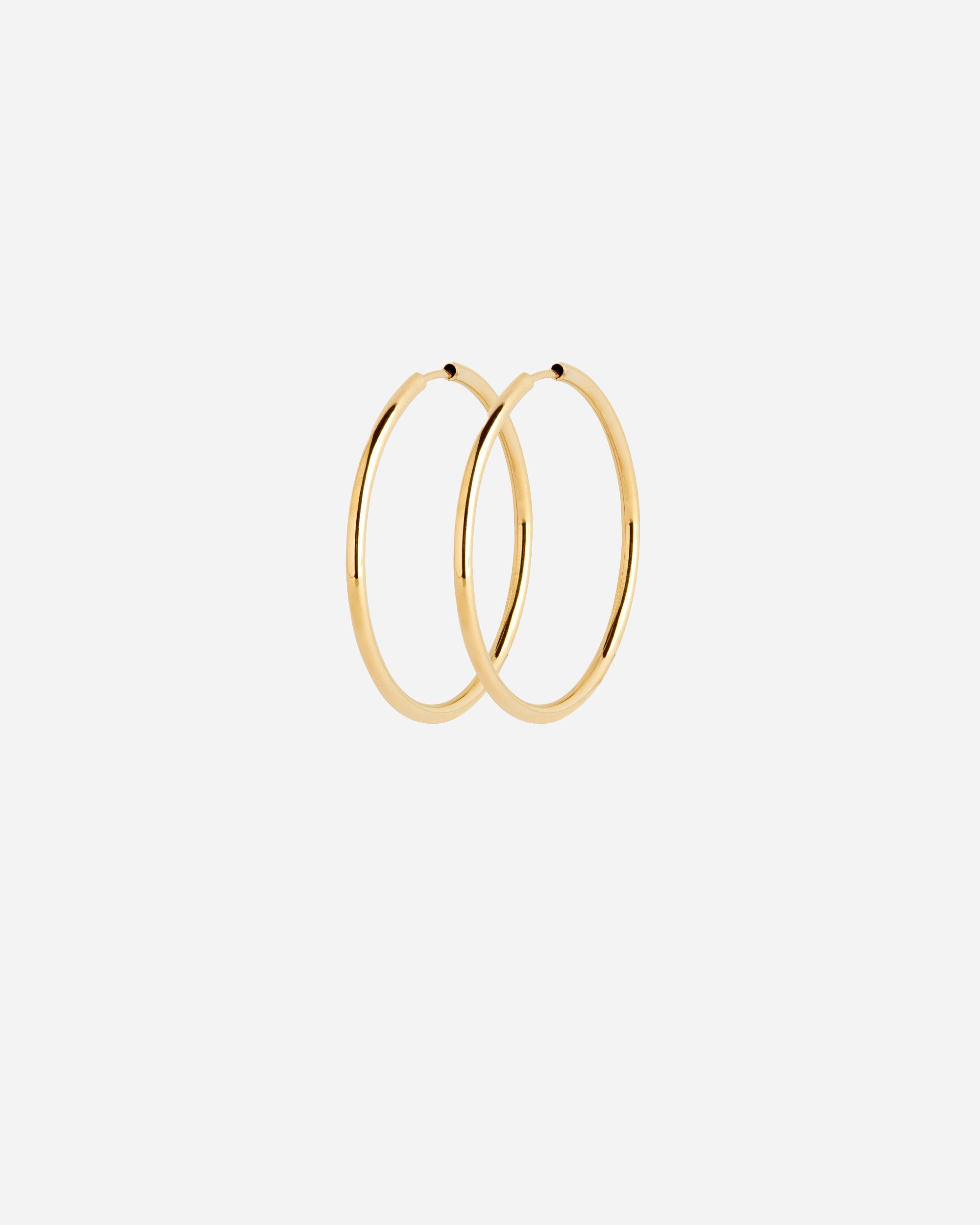 Maria Black Senorita 35 Hoops Goldplated Silver 100701YG-35