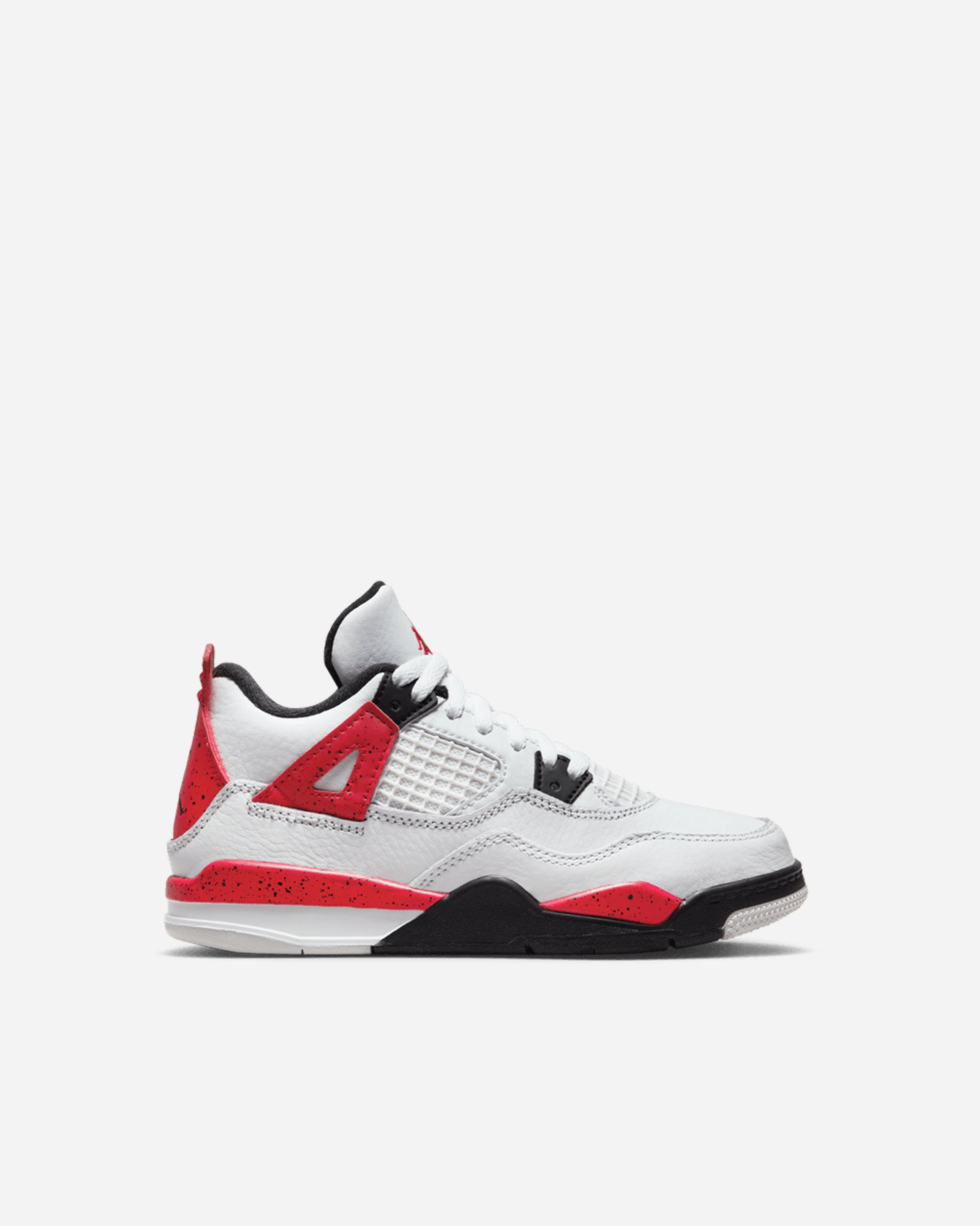 Jordan Brand Jordan 4 Retro 'Red Cement' (Preschool) WHITE/FIRE RED-BLACK-GREY BQ7669-161